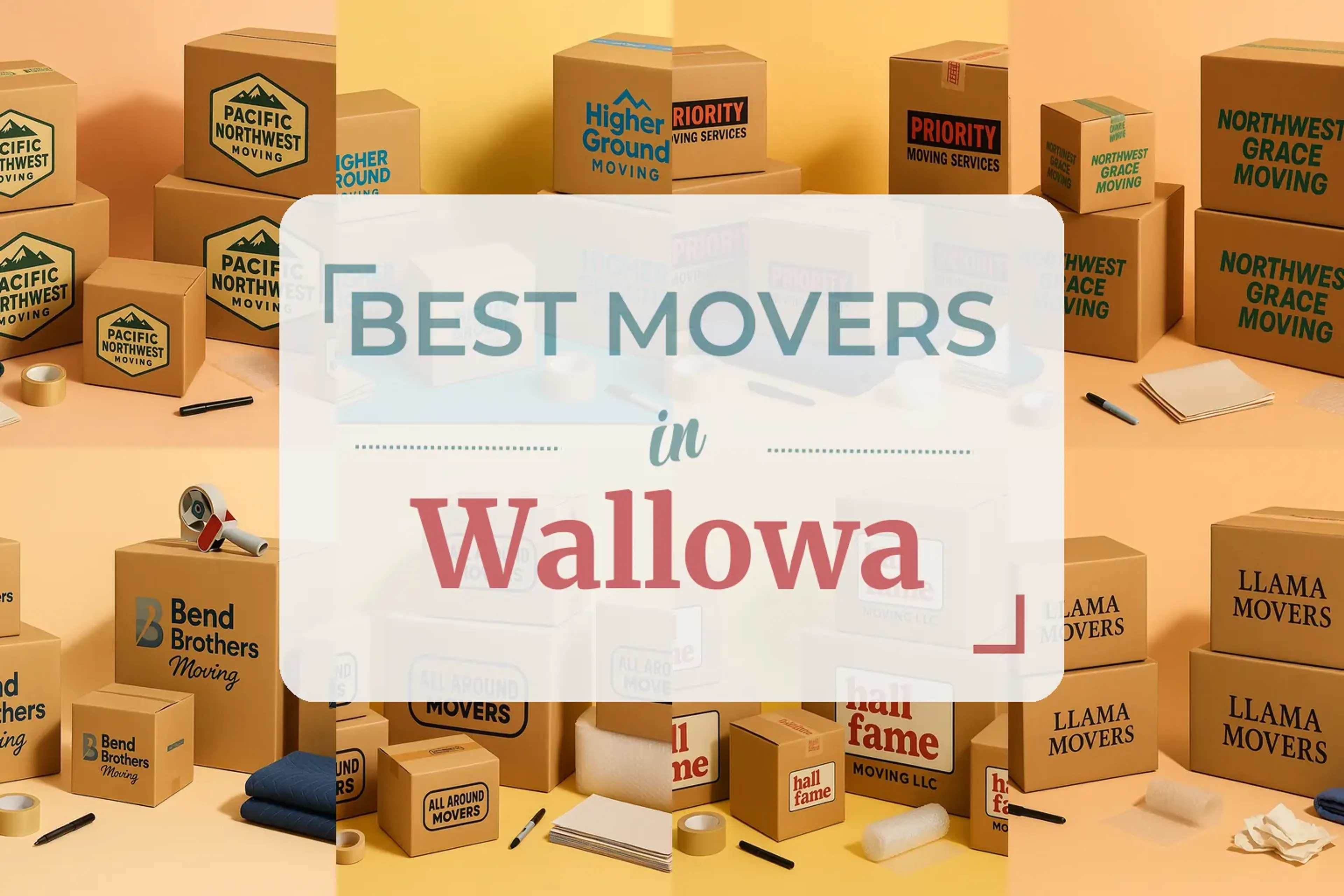 Side-by-side comparison of Wallowa moving companies