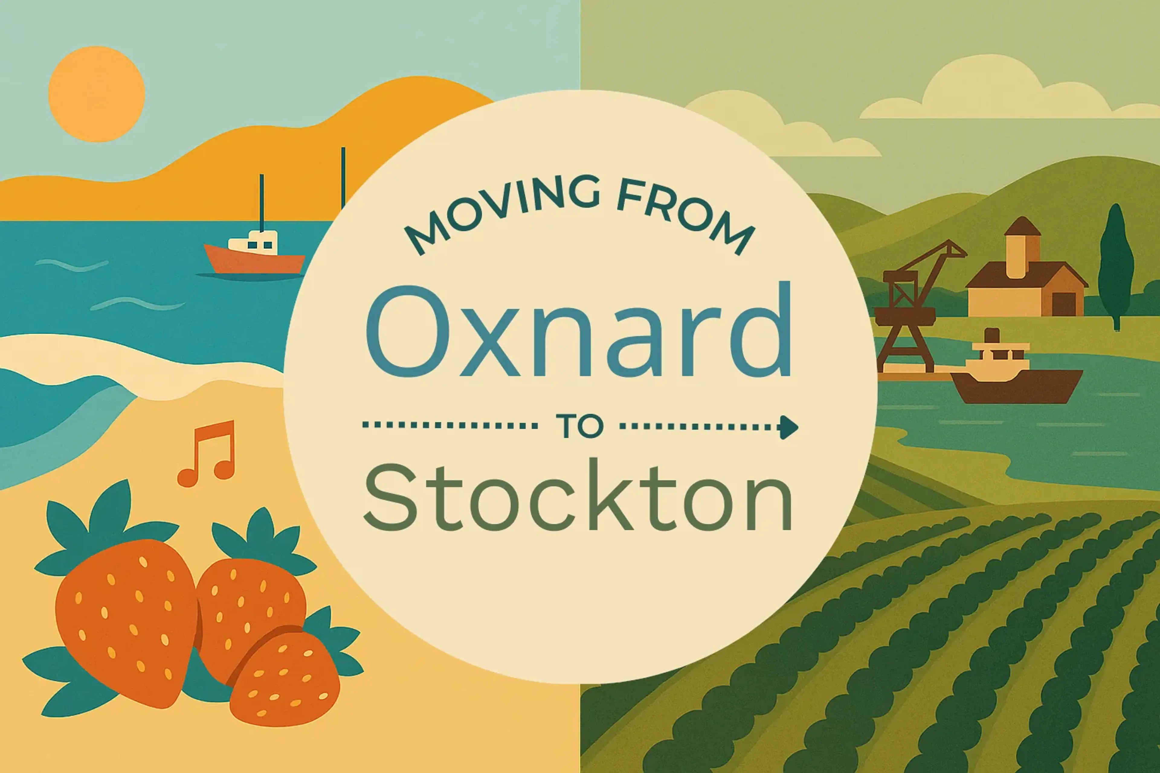 Oxnard to Stockton featured image