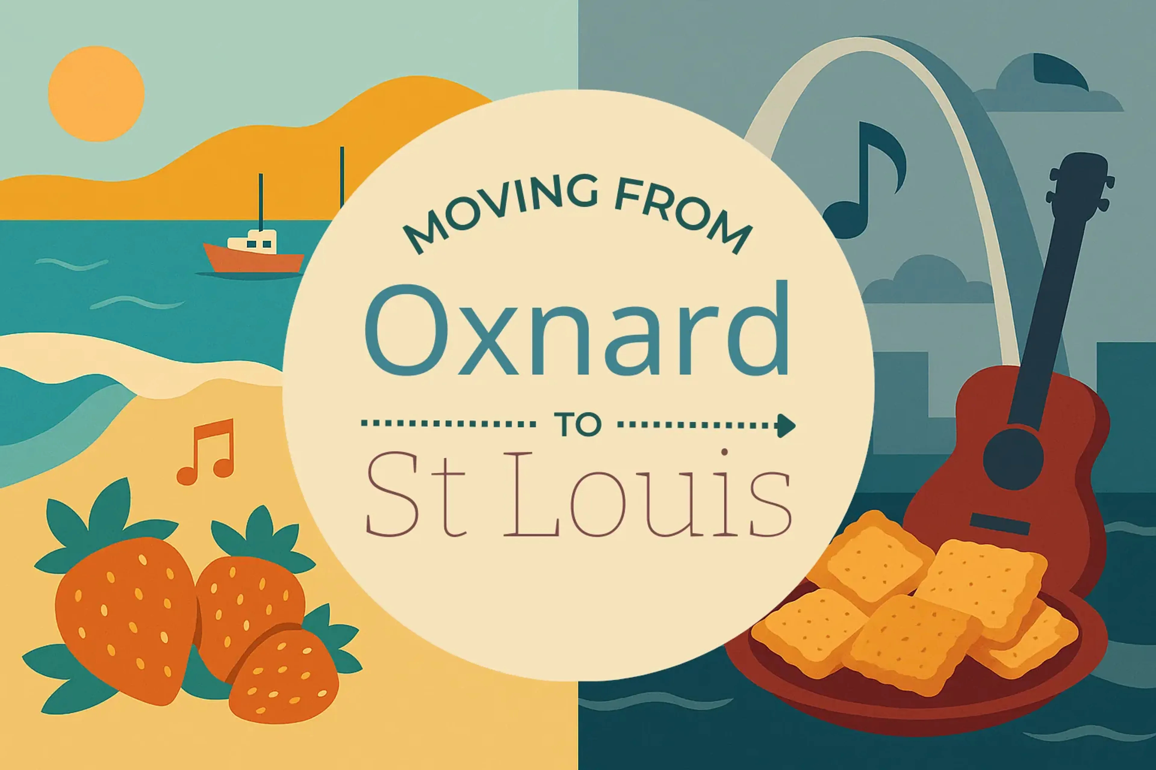 Side-by-side comparison of Oxnard to St. Louis moving companies