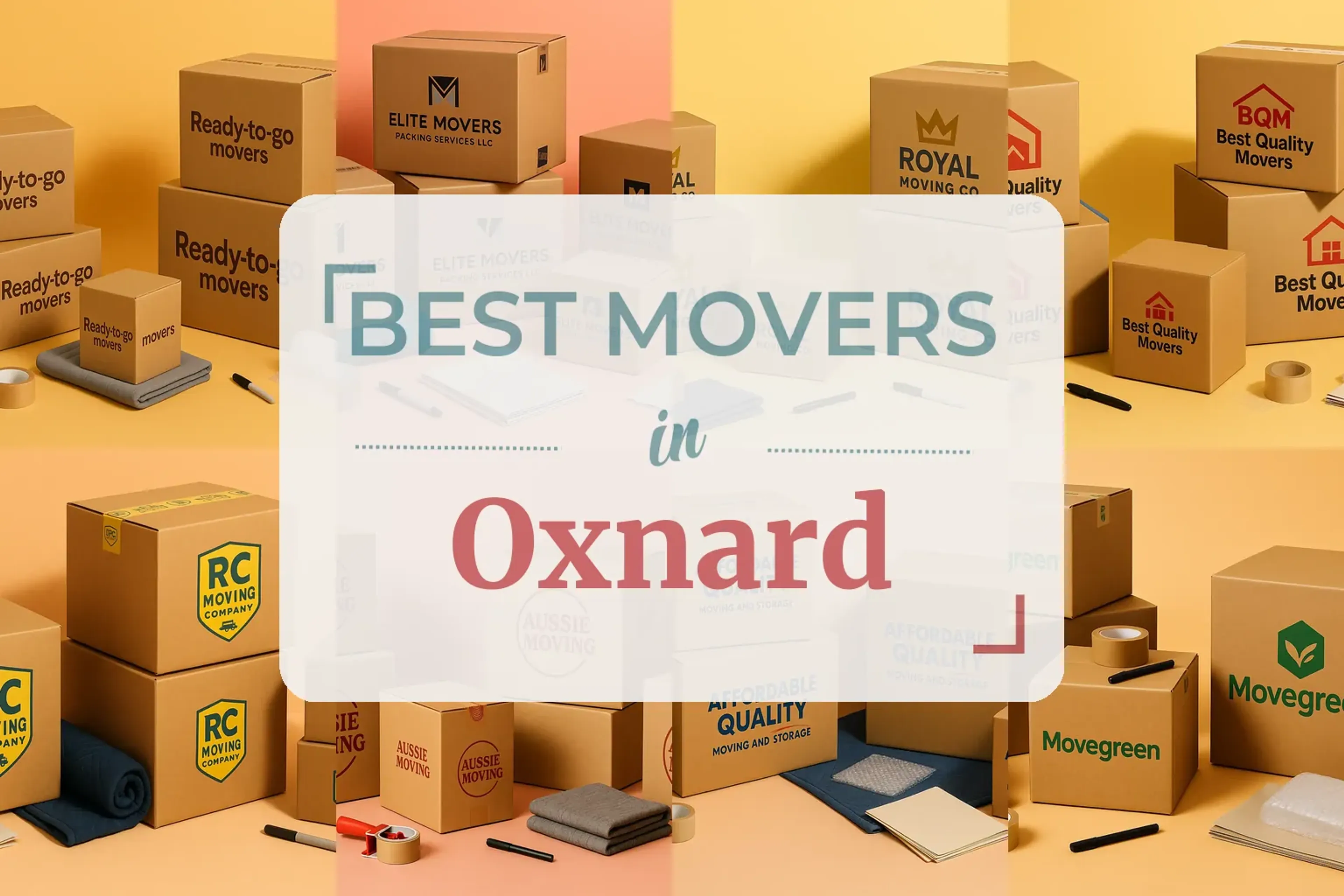 Side-by-side comparison of Oxnard moving companies
