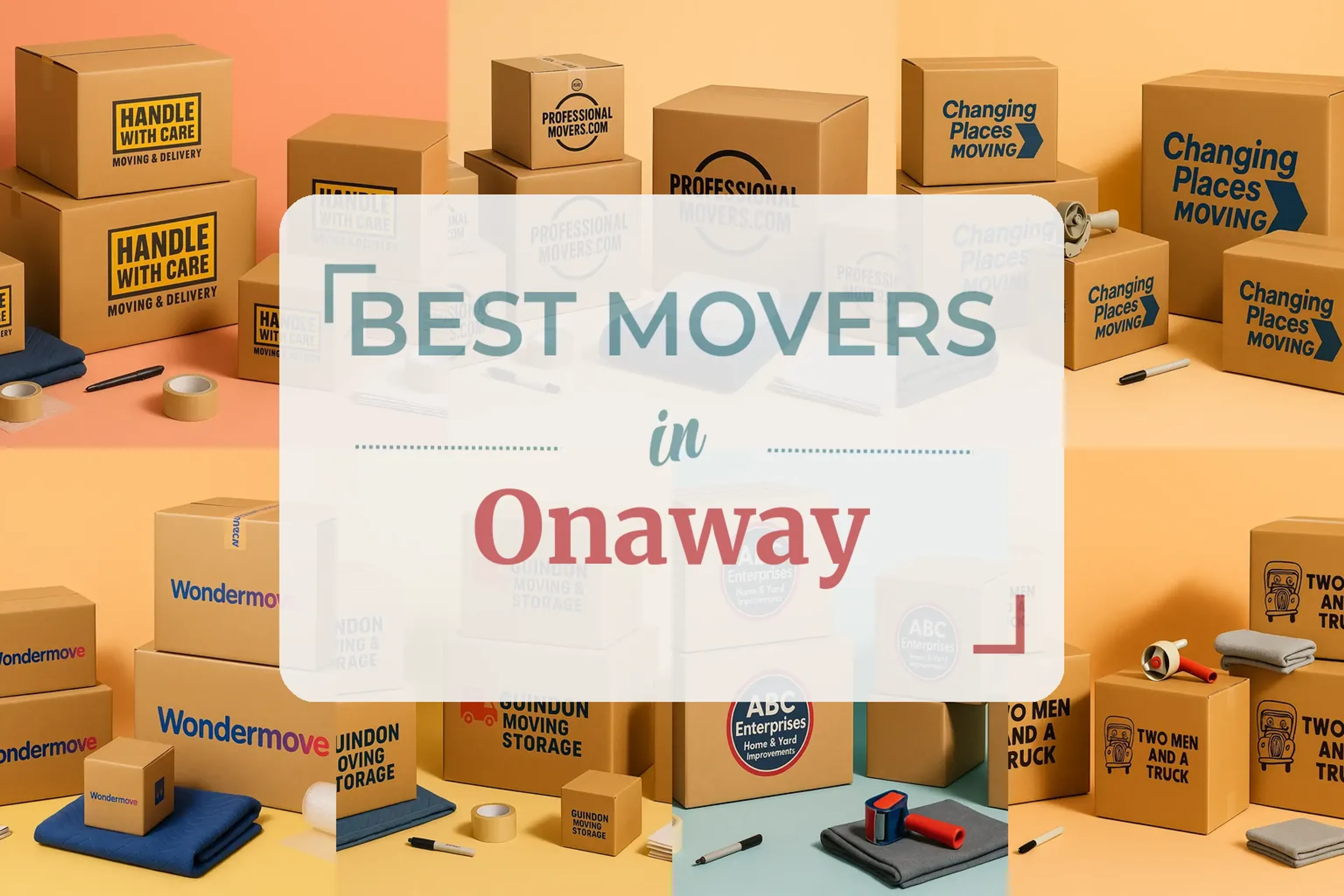 Side-by-side comparison of Onaway moving companies