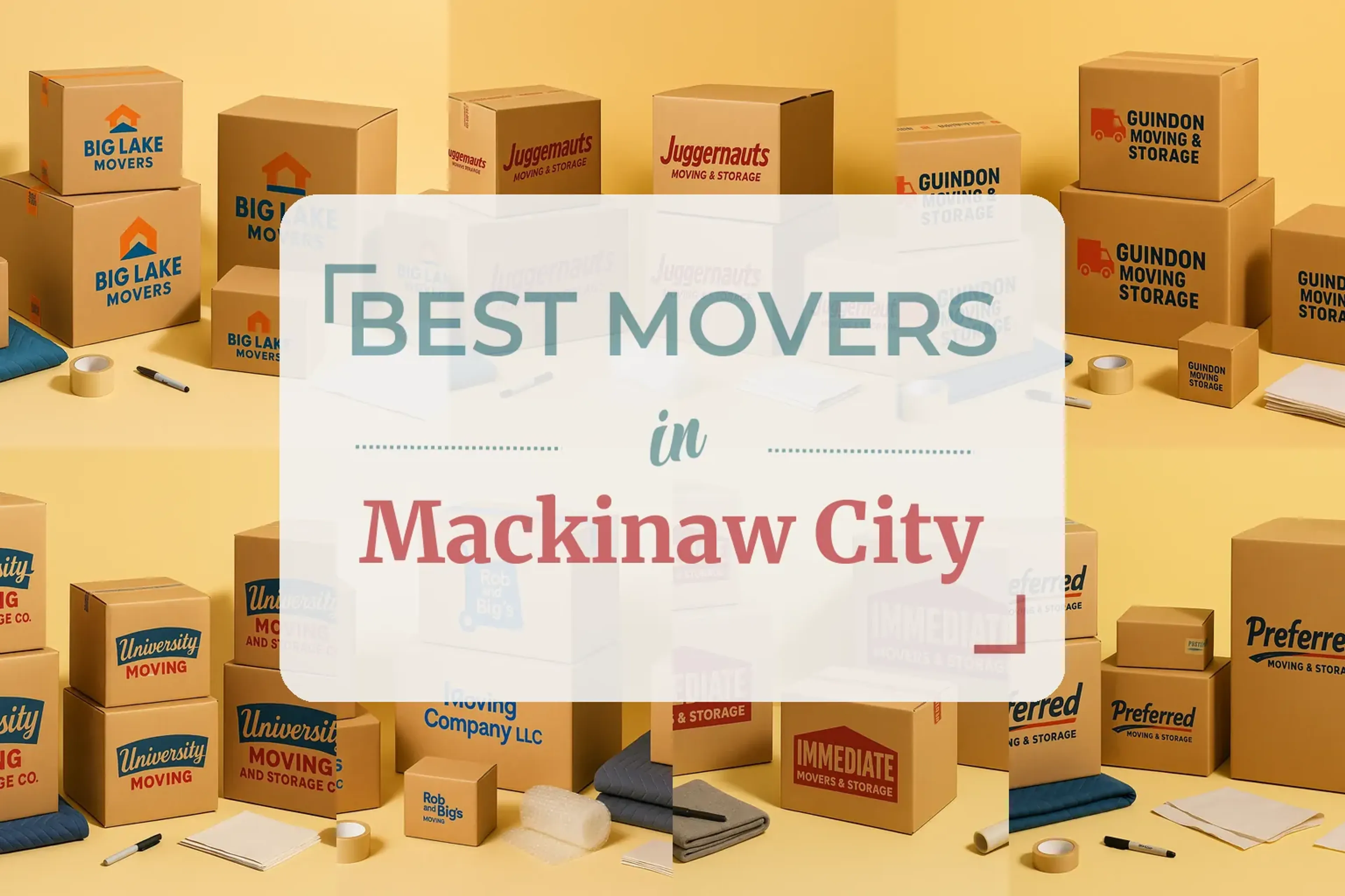 Side-by-side comparison of Mackinaw City moving companies