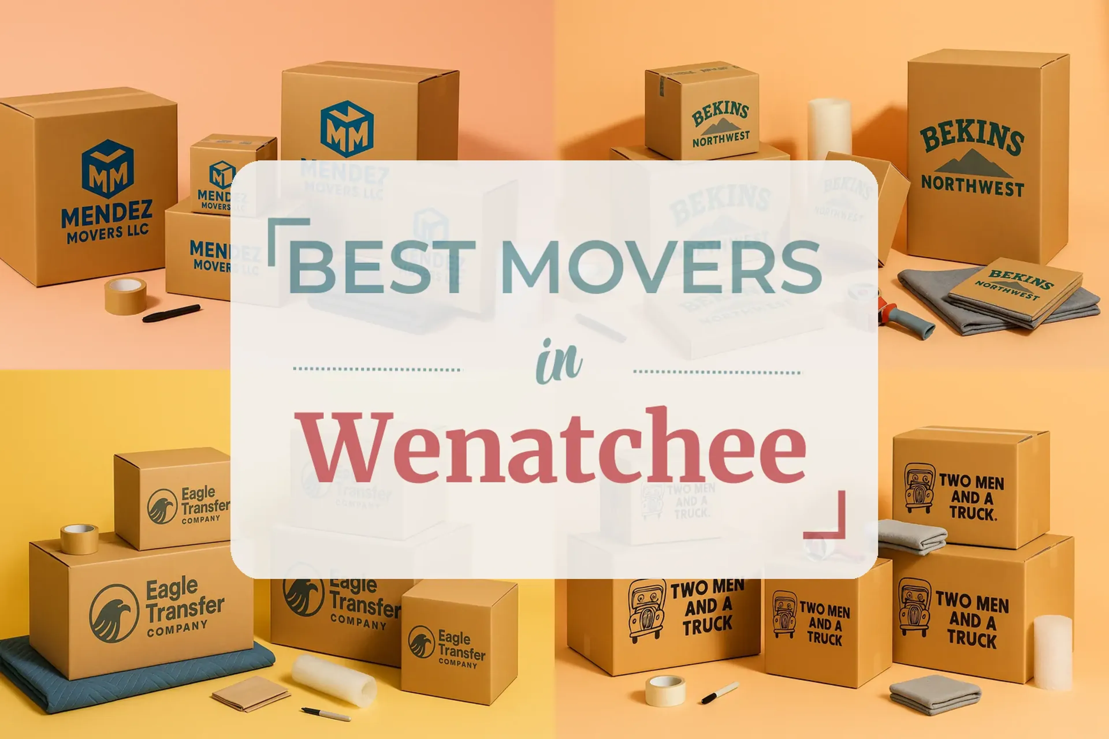 Side-by-side comparison of Wenatchee moving companies
