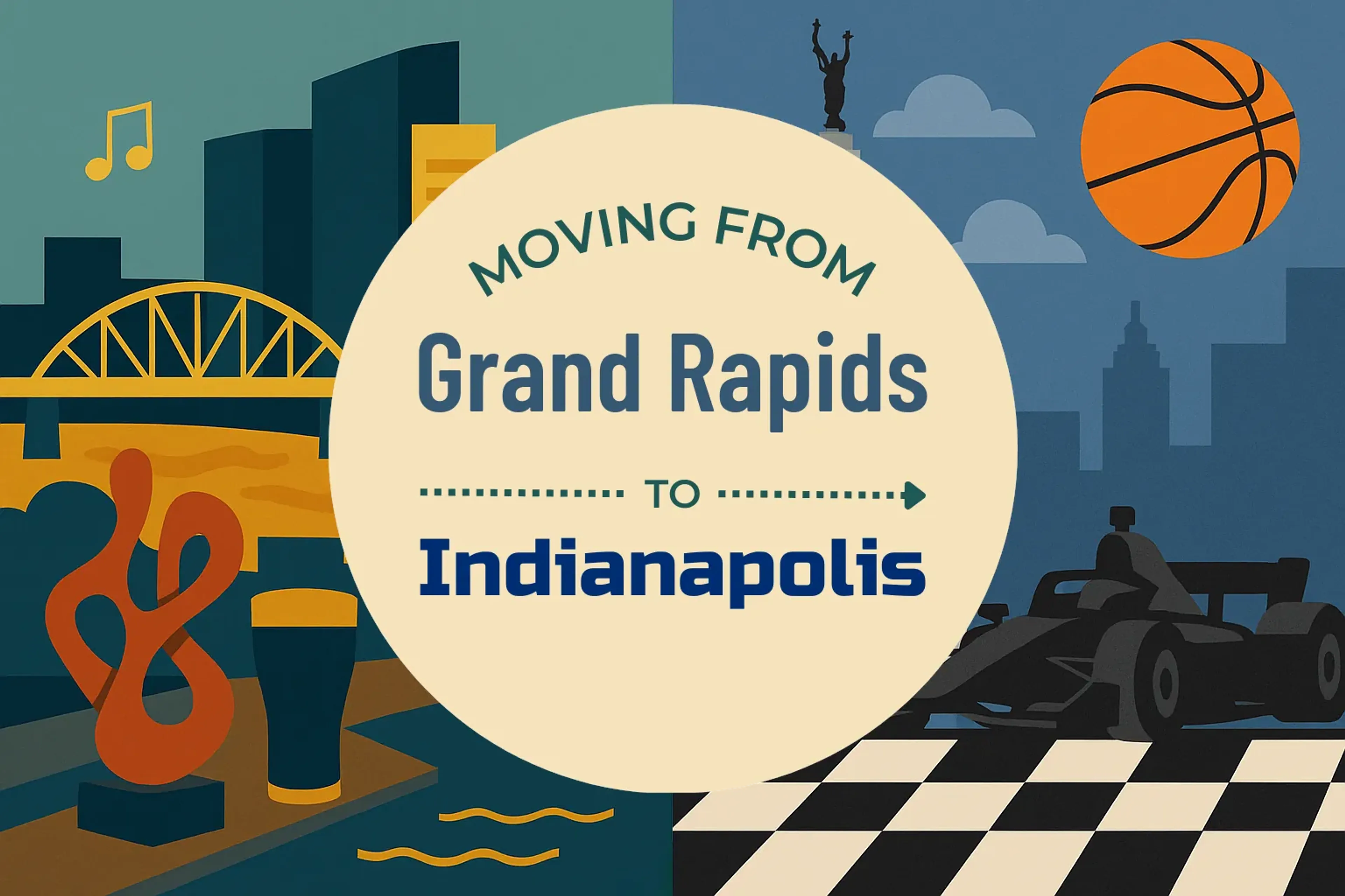 Side-by-side comparison of Grand Rapids to Indianapolis moving companies
