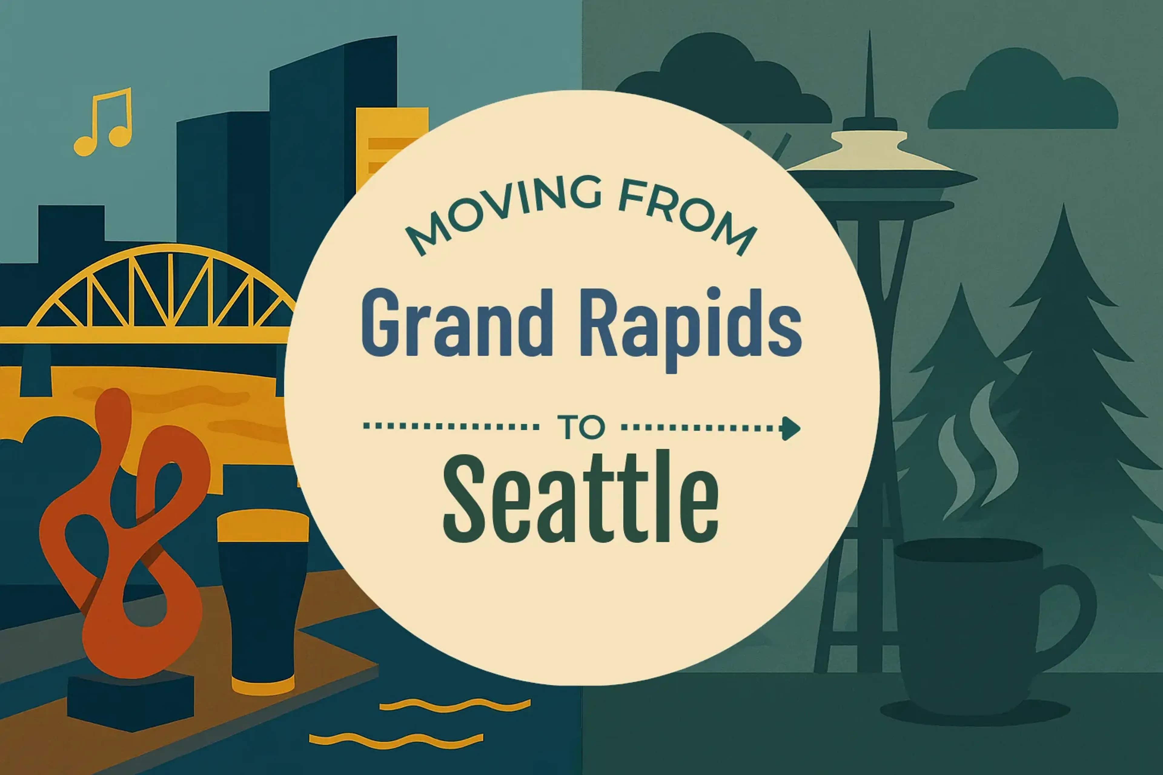 Side-by-side comparison of Grand Rapids to Seattle moving companies