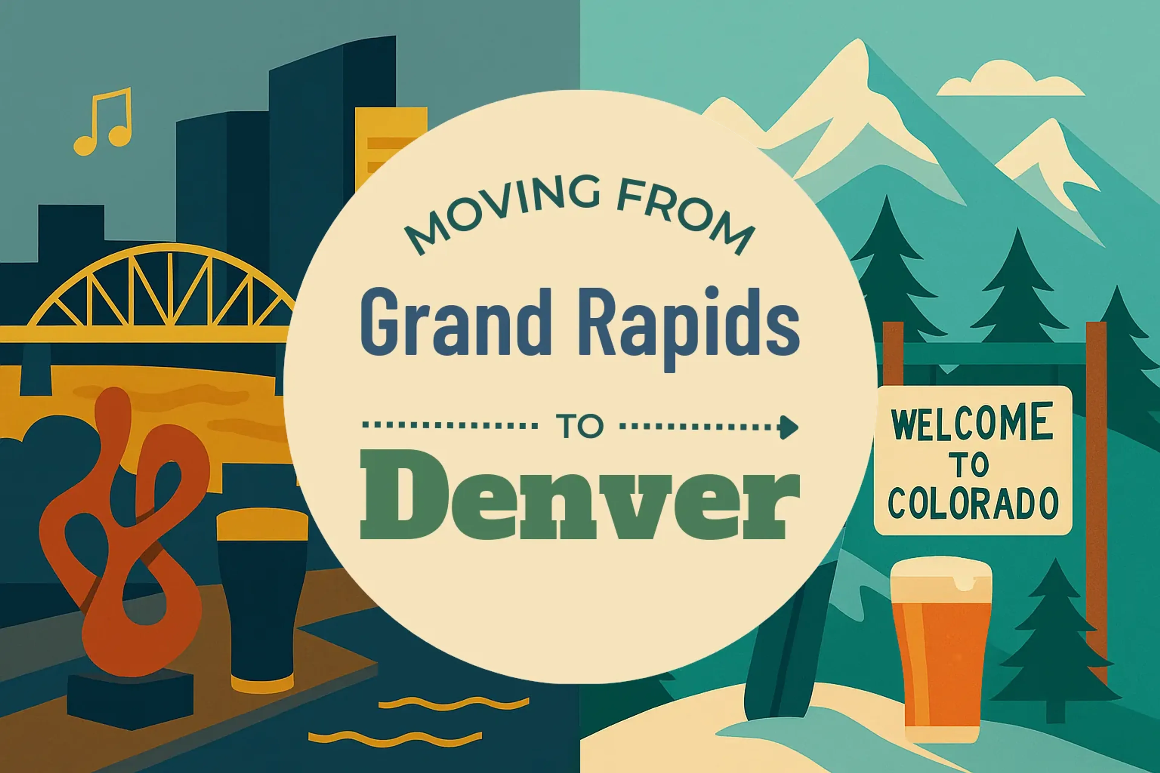 Side-by-side comparison of Grand Rapids to Denver moving companies