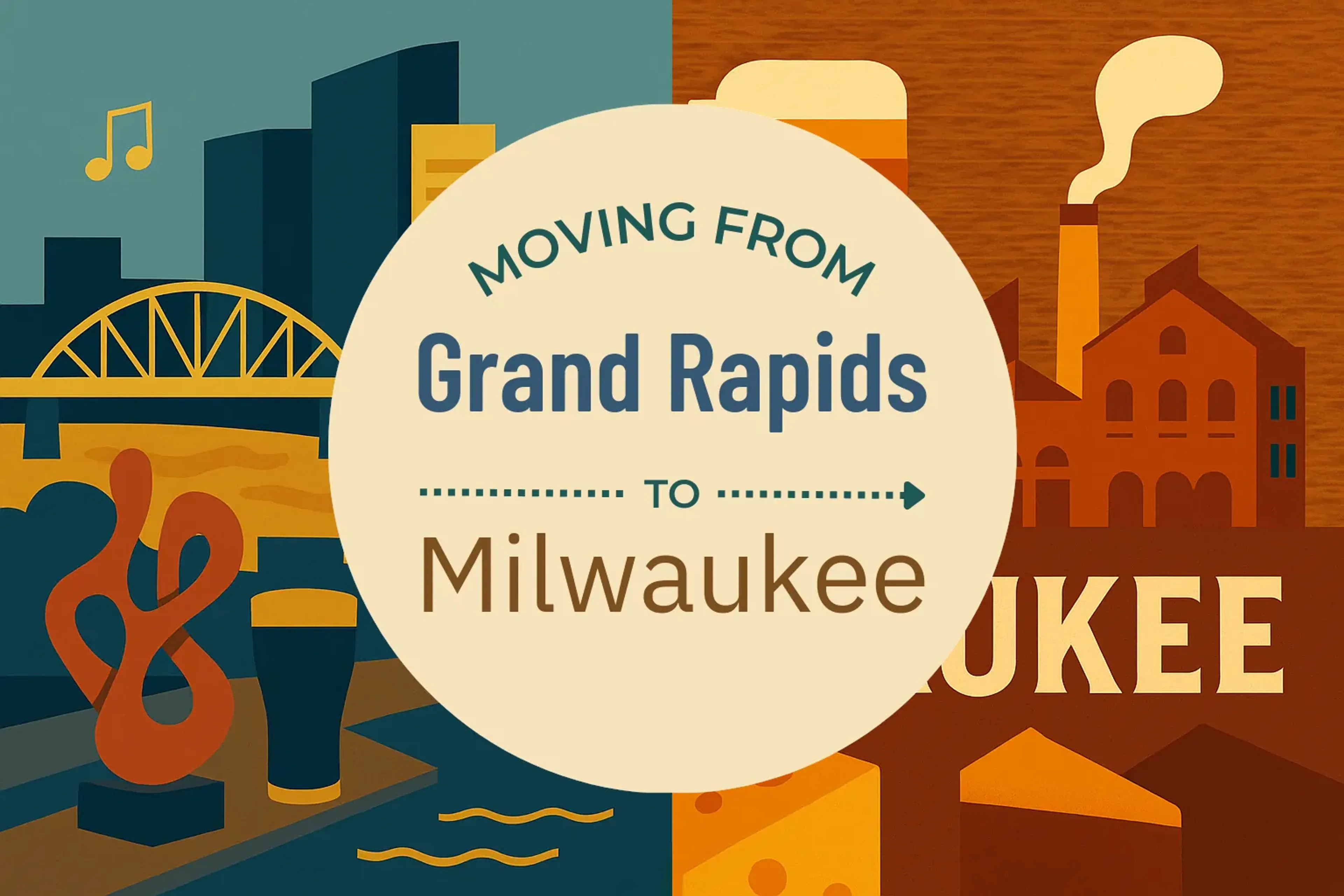 Side-by-side comparison of Grand Rapids to Milwaukee moving companies