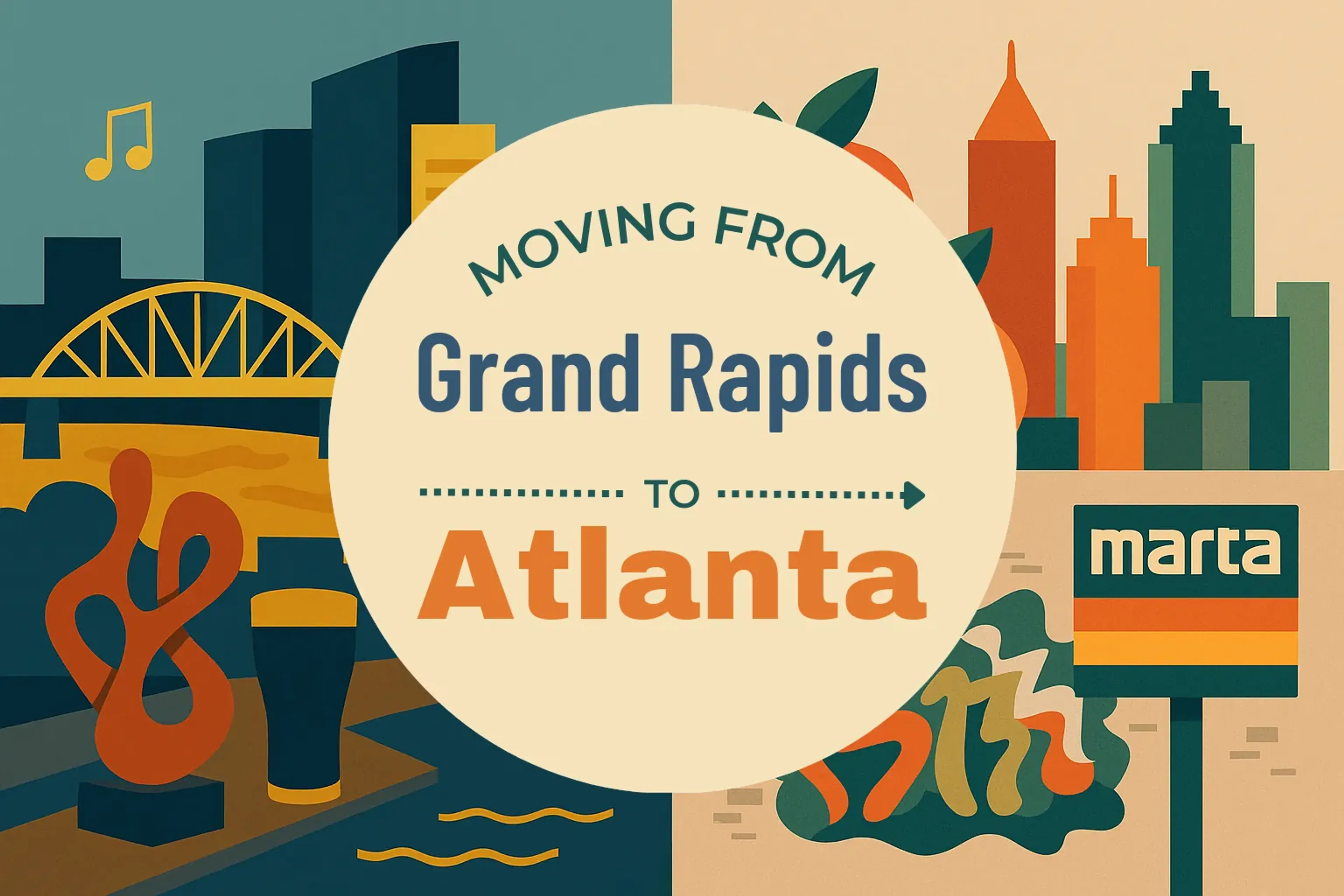 Side-by-side comparison of Grand Rapids to Atlanta moving companies