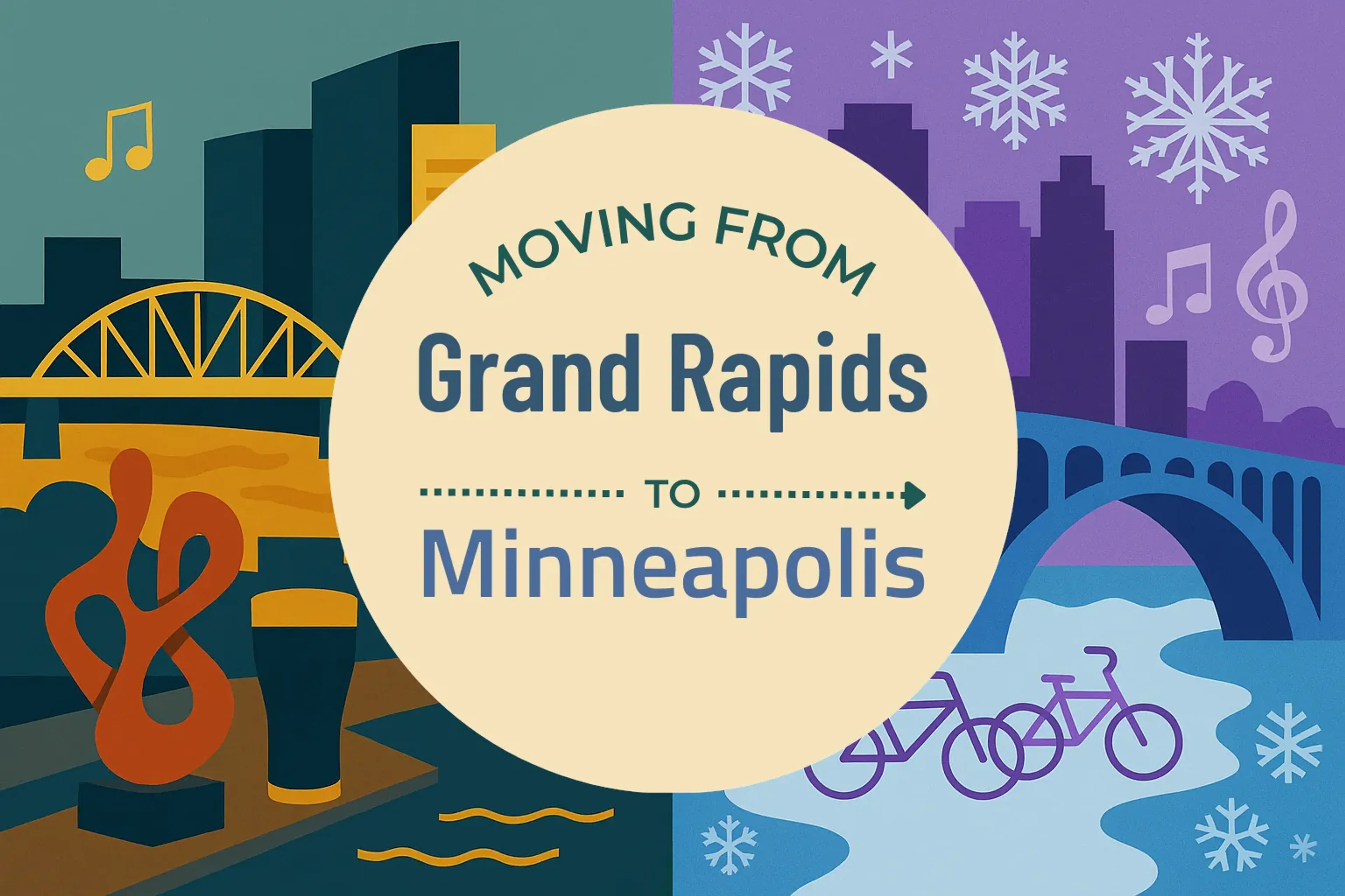Side-by-side comparison of Grand Rapids to Minneapolis moving companies