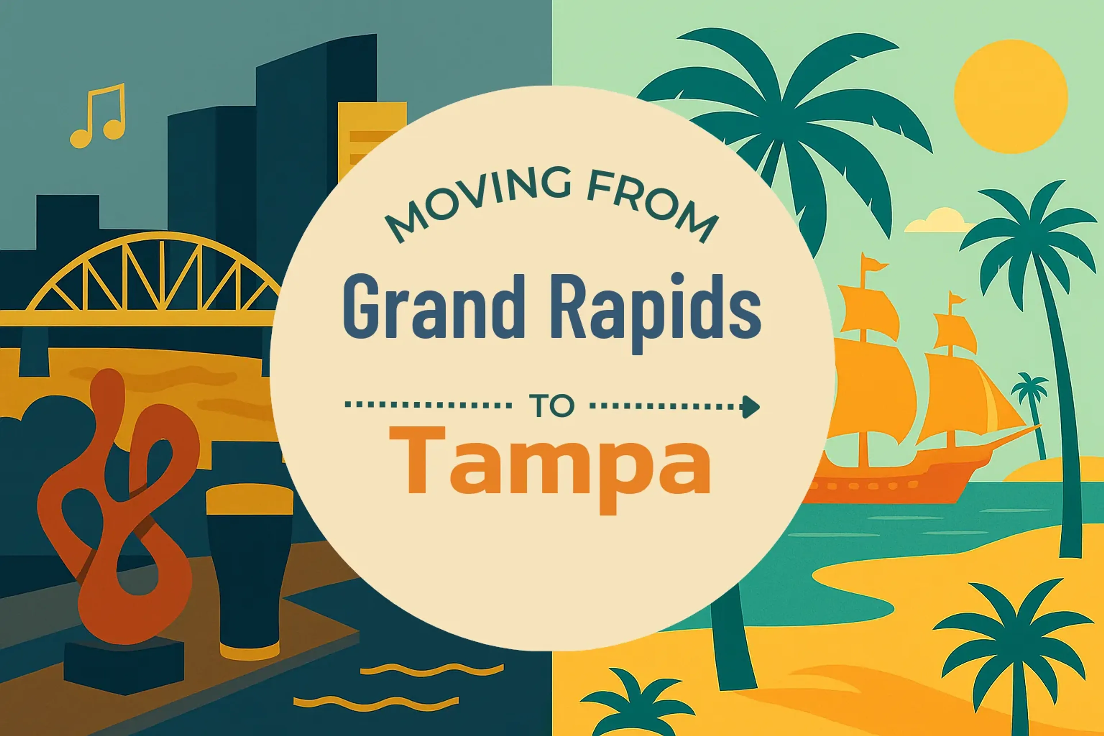 Side-by-side comparison of Grand Rapids to Tampa moving companies