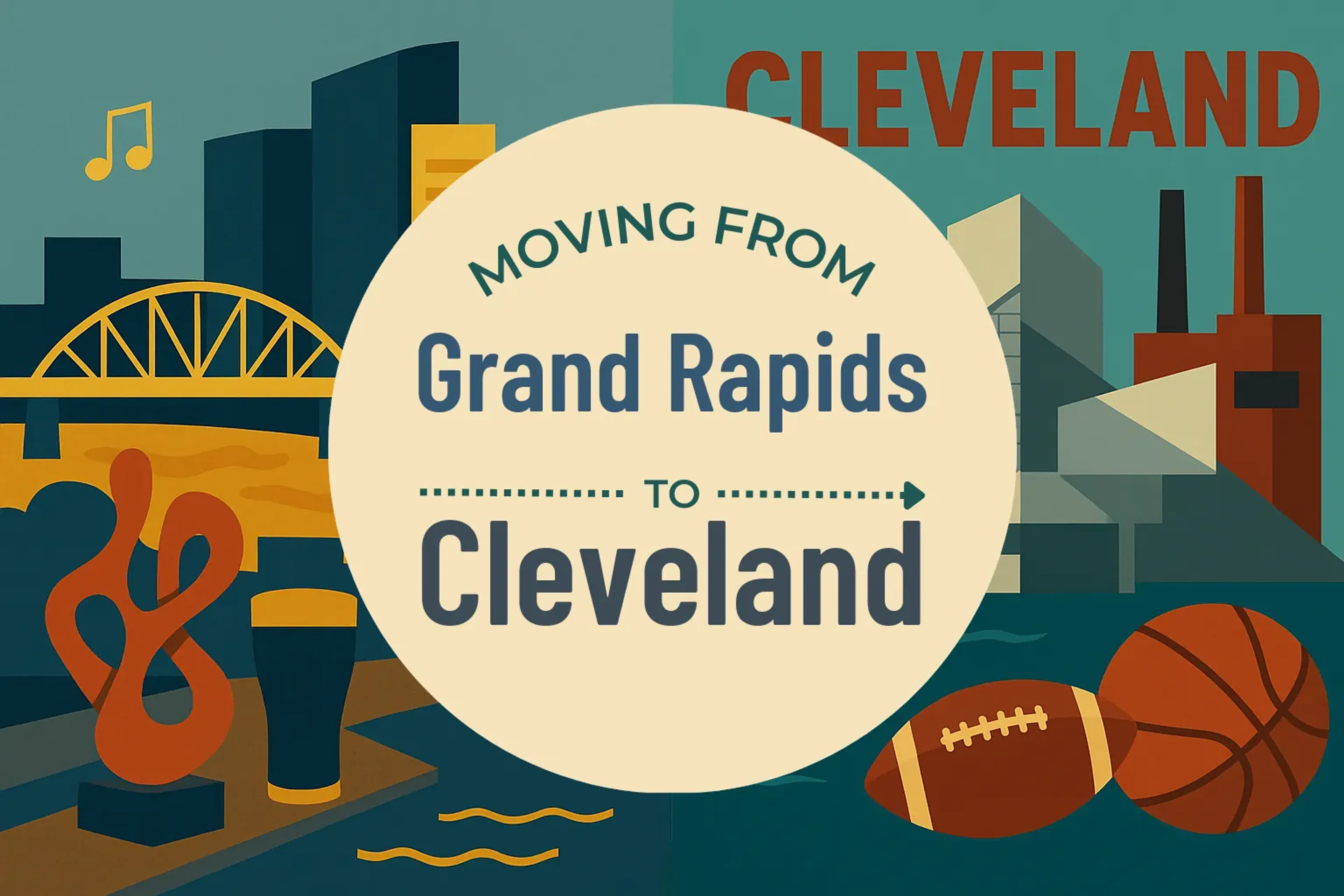 Side-by-side comparison of Grand Rapids to Cleveland moving companies