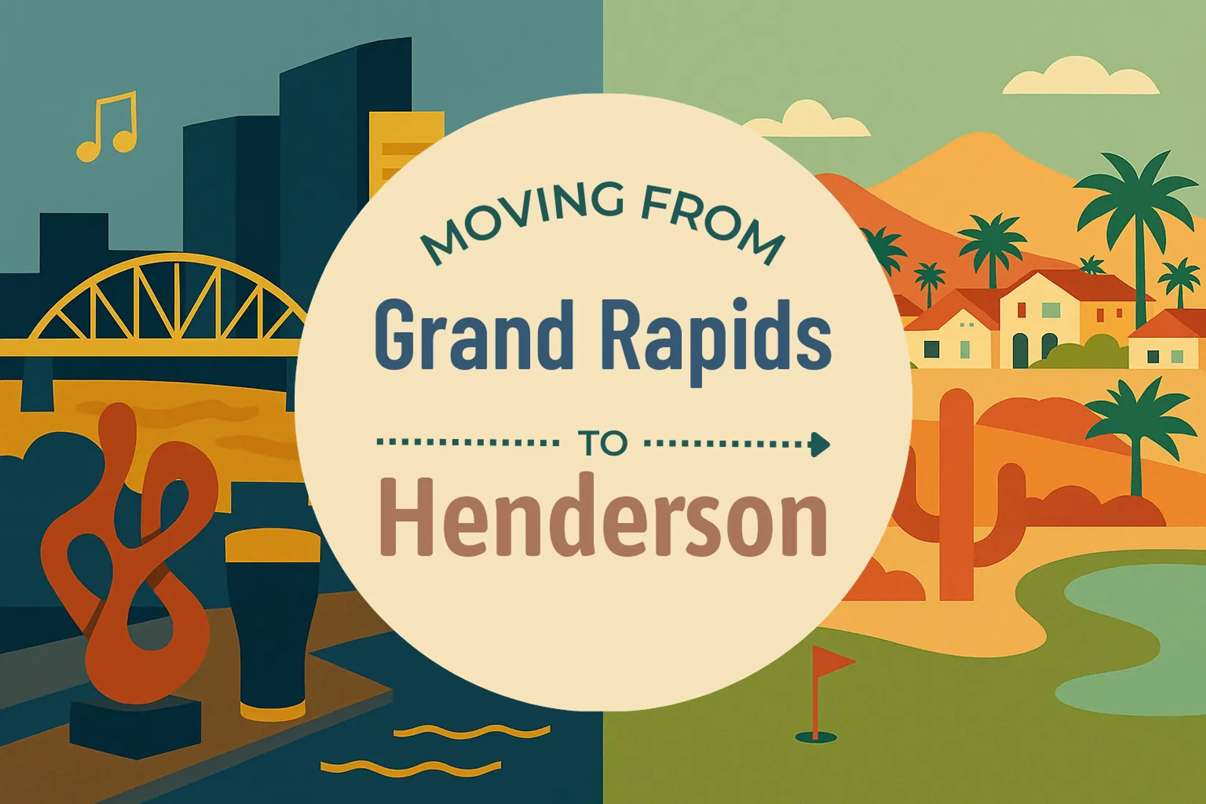 Side-by-side comparison of Grand Rapids to Henderson moving companies