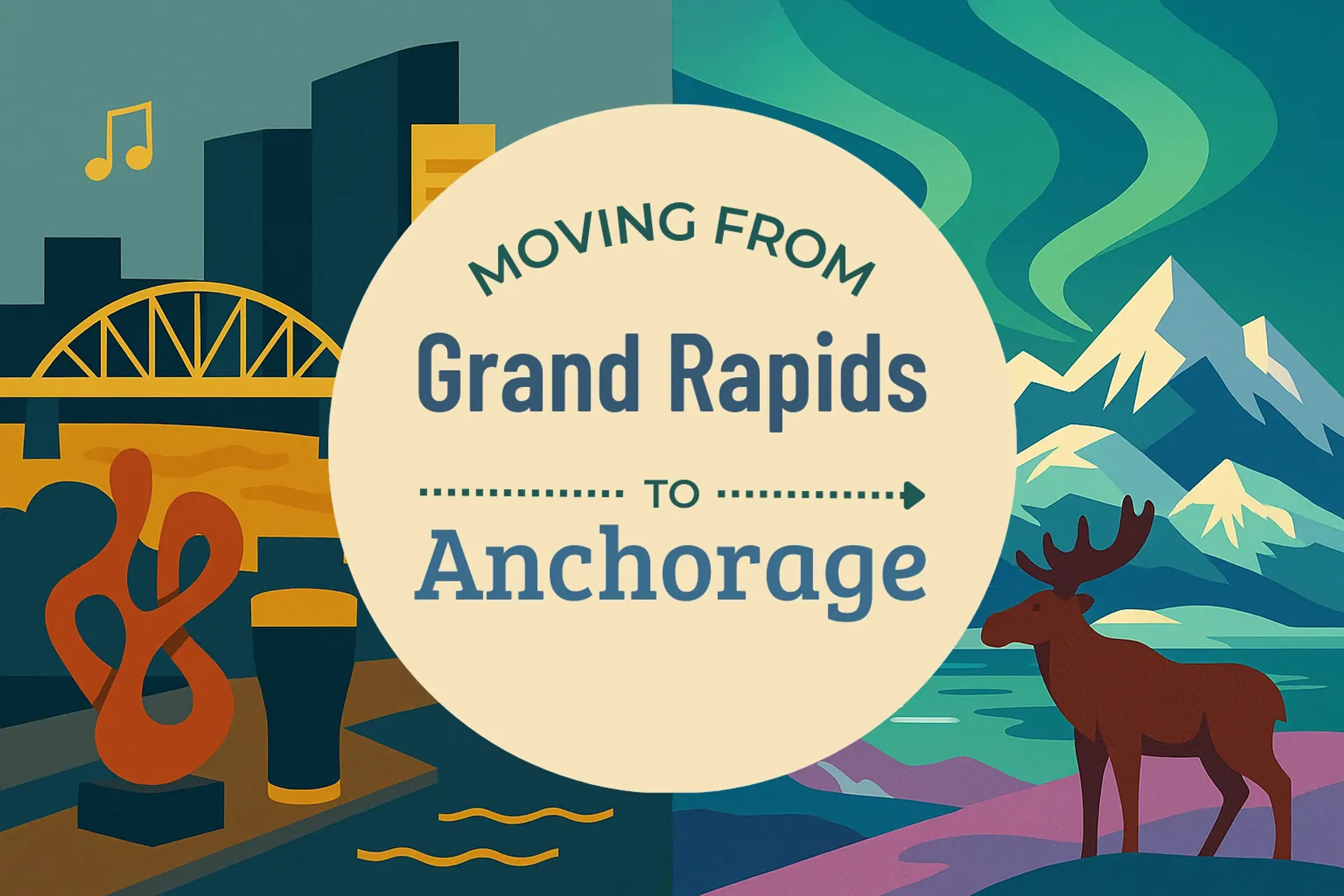 Side-by-side comparison of Grand Rapids to Anchorage moving companies