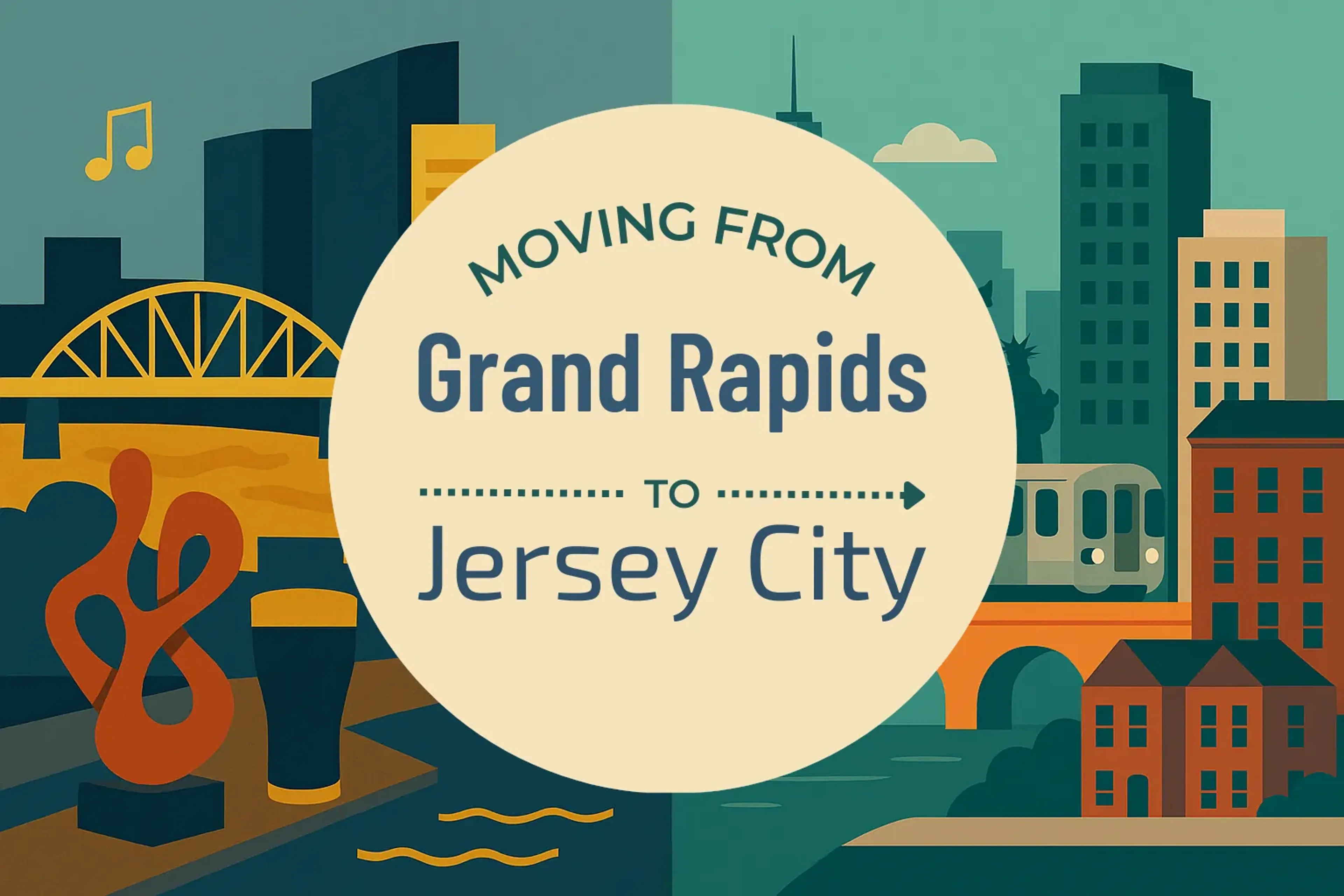 Side-by-side comparison of Grand Rapids to Jersey City moving companies