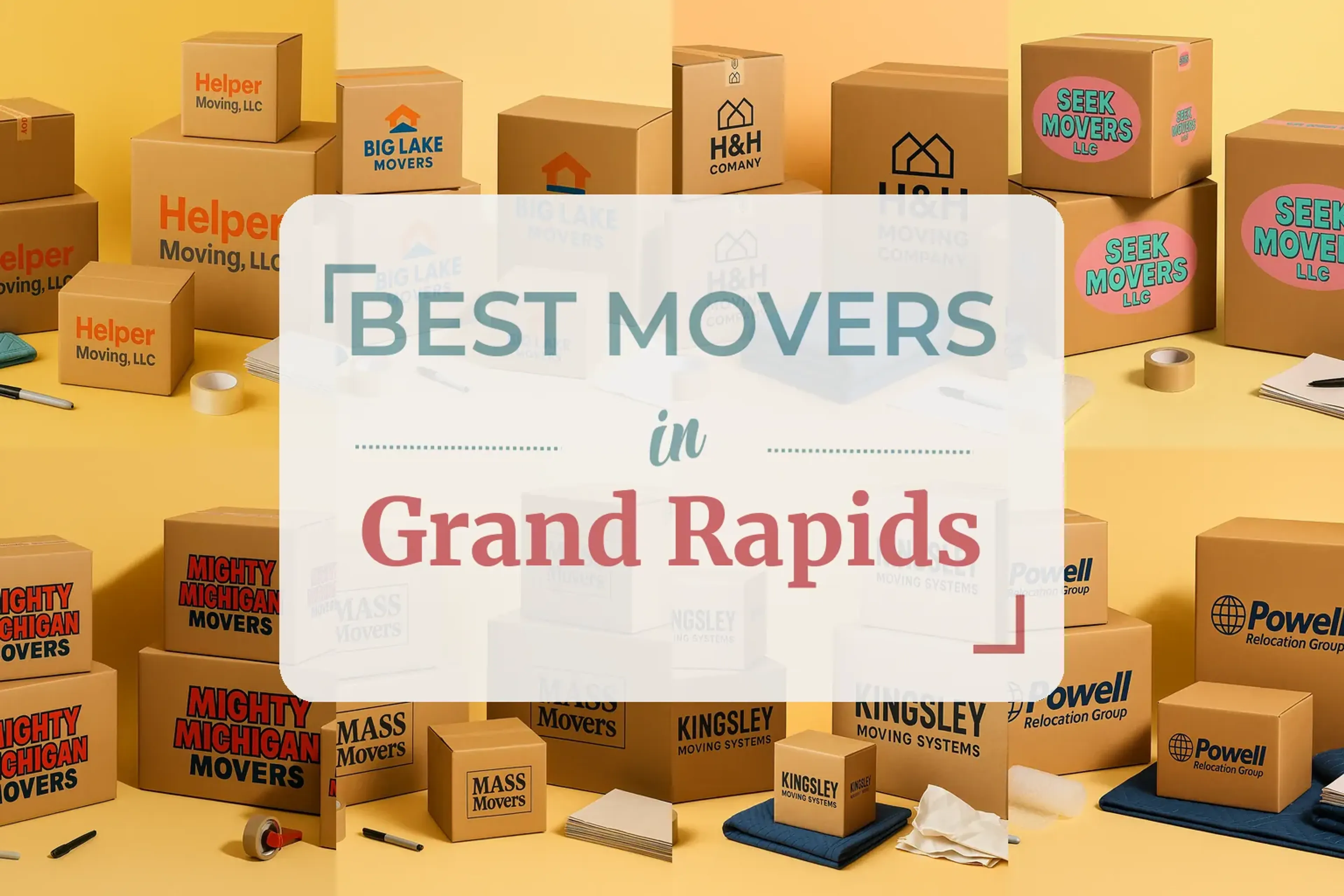 Side-by-side comparison of Grand Rapids moving companies