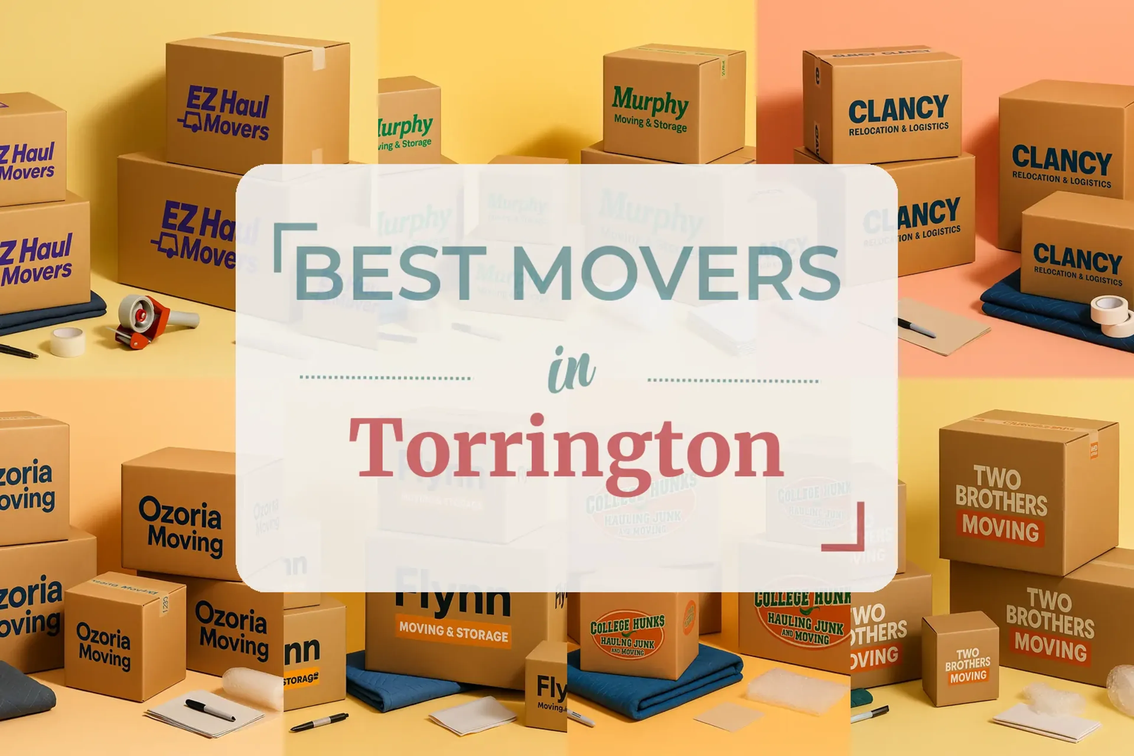 Side-by-side comparison of Torrington moving companies
