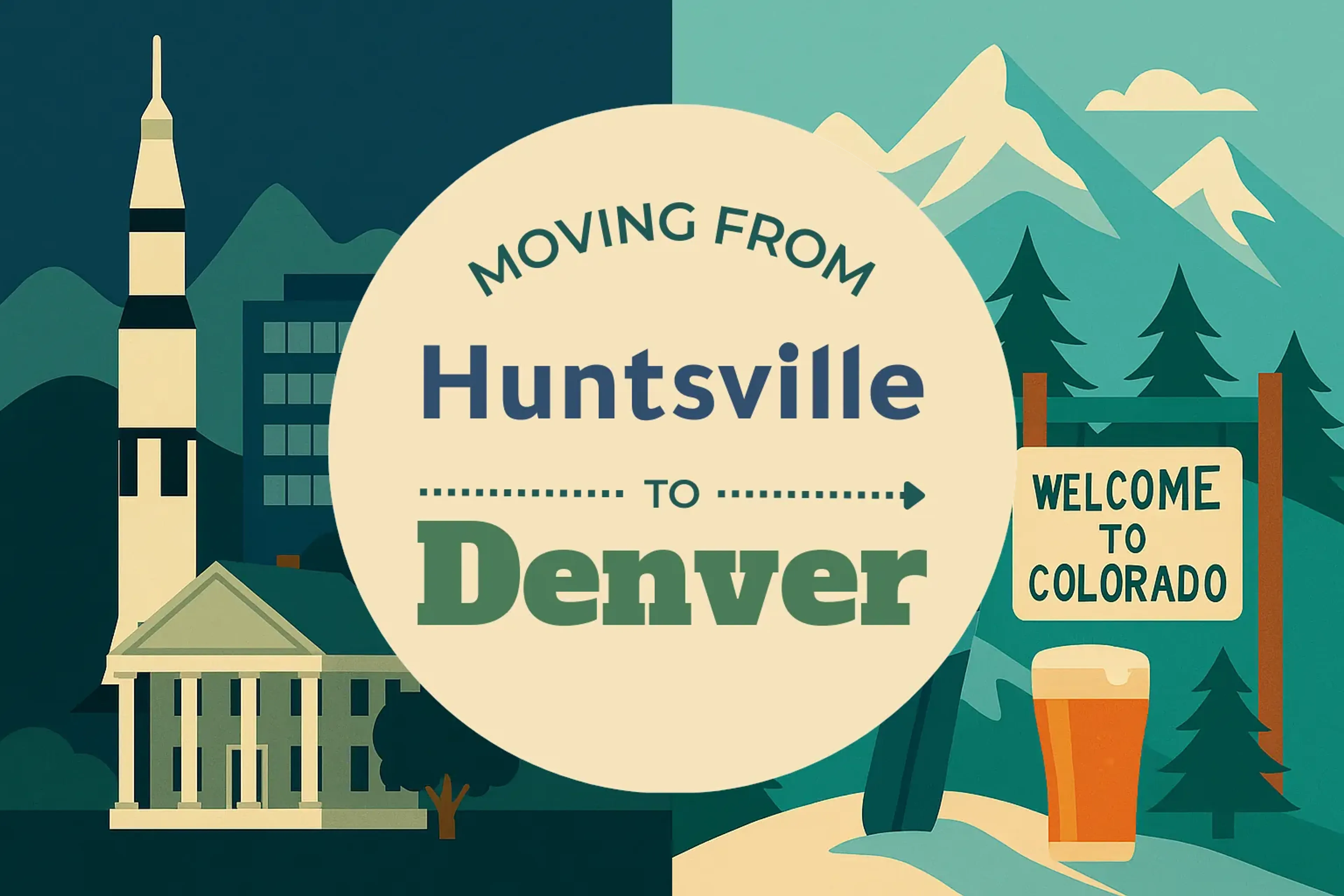 Side-by-side comparison of Huntsville to Denver moving companies
