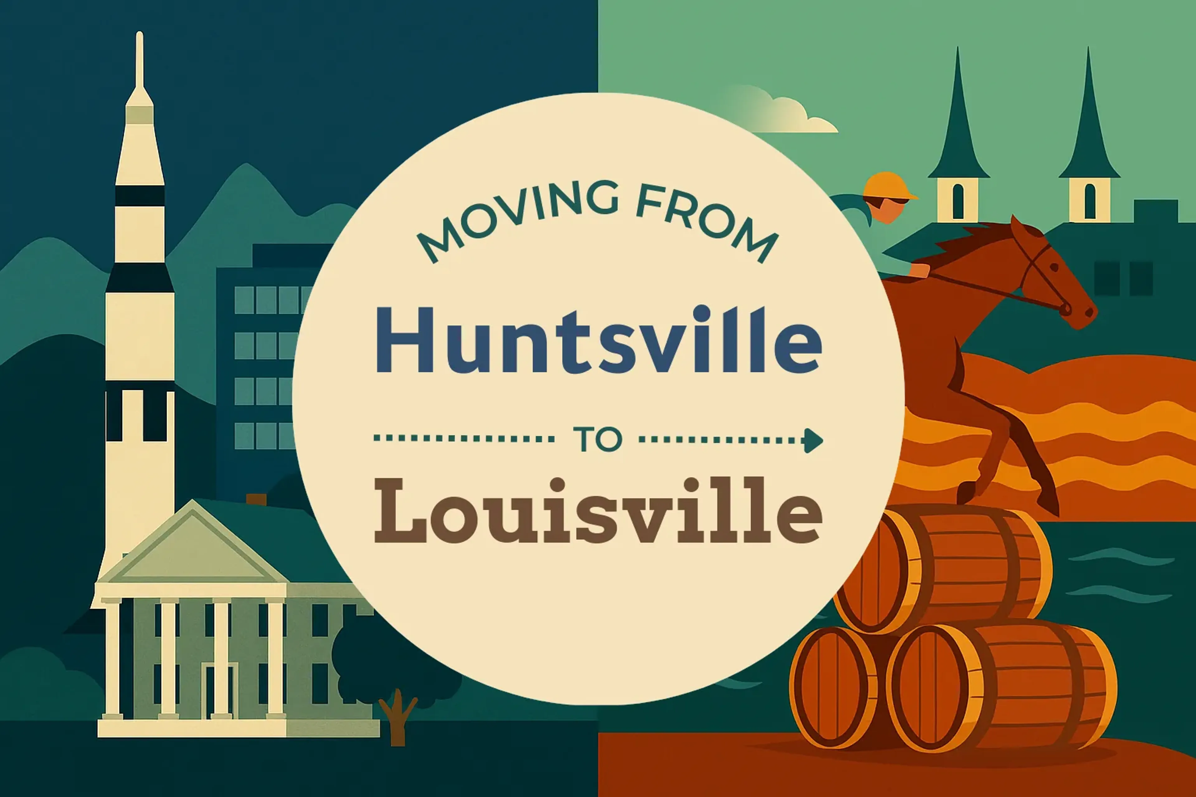 Side-by-side comparison of Huntsville to Louisville moving companies