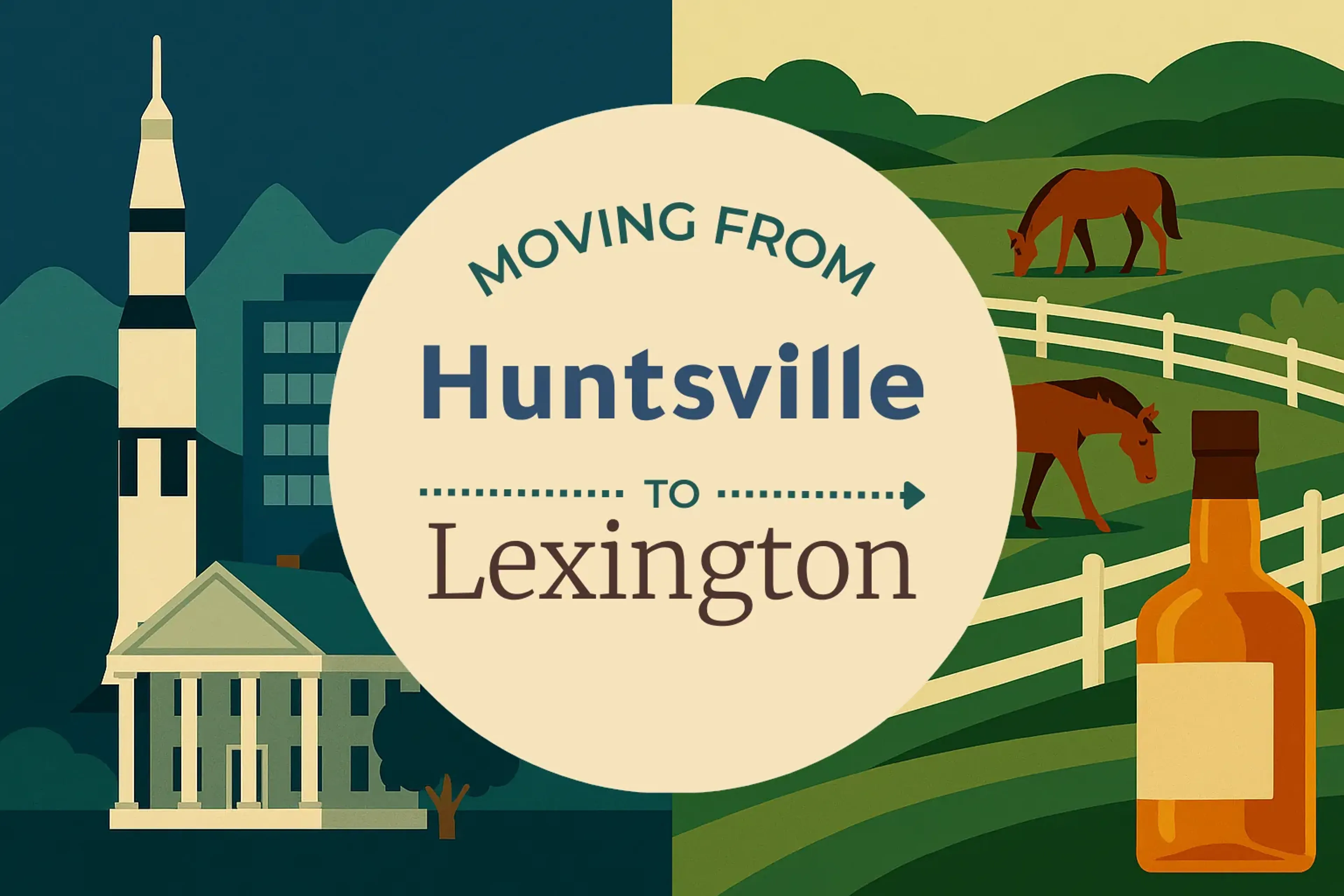 Side-by-side comparison of Huntsville to Lexington moving companies