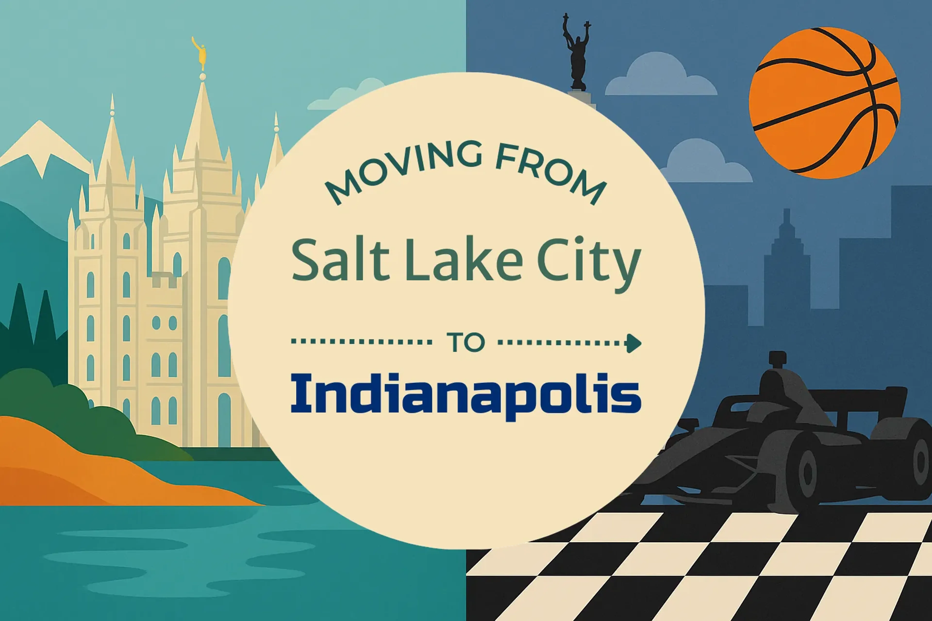 Side-by-side comparison of Salt Lake City to Indianapolis moving companies