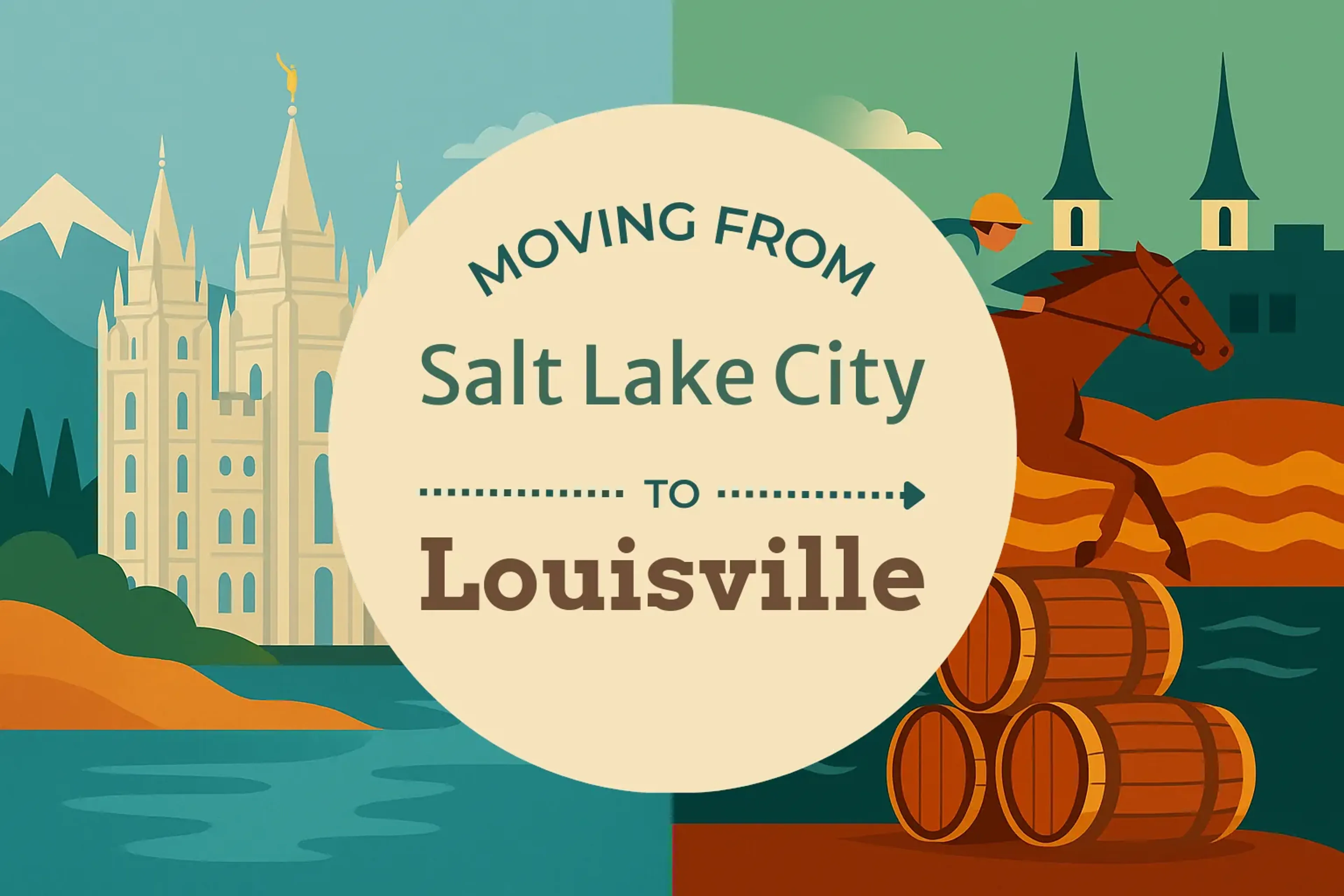Side-by-side comparison of Salt Lake City to Louisville moving companies