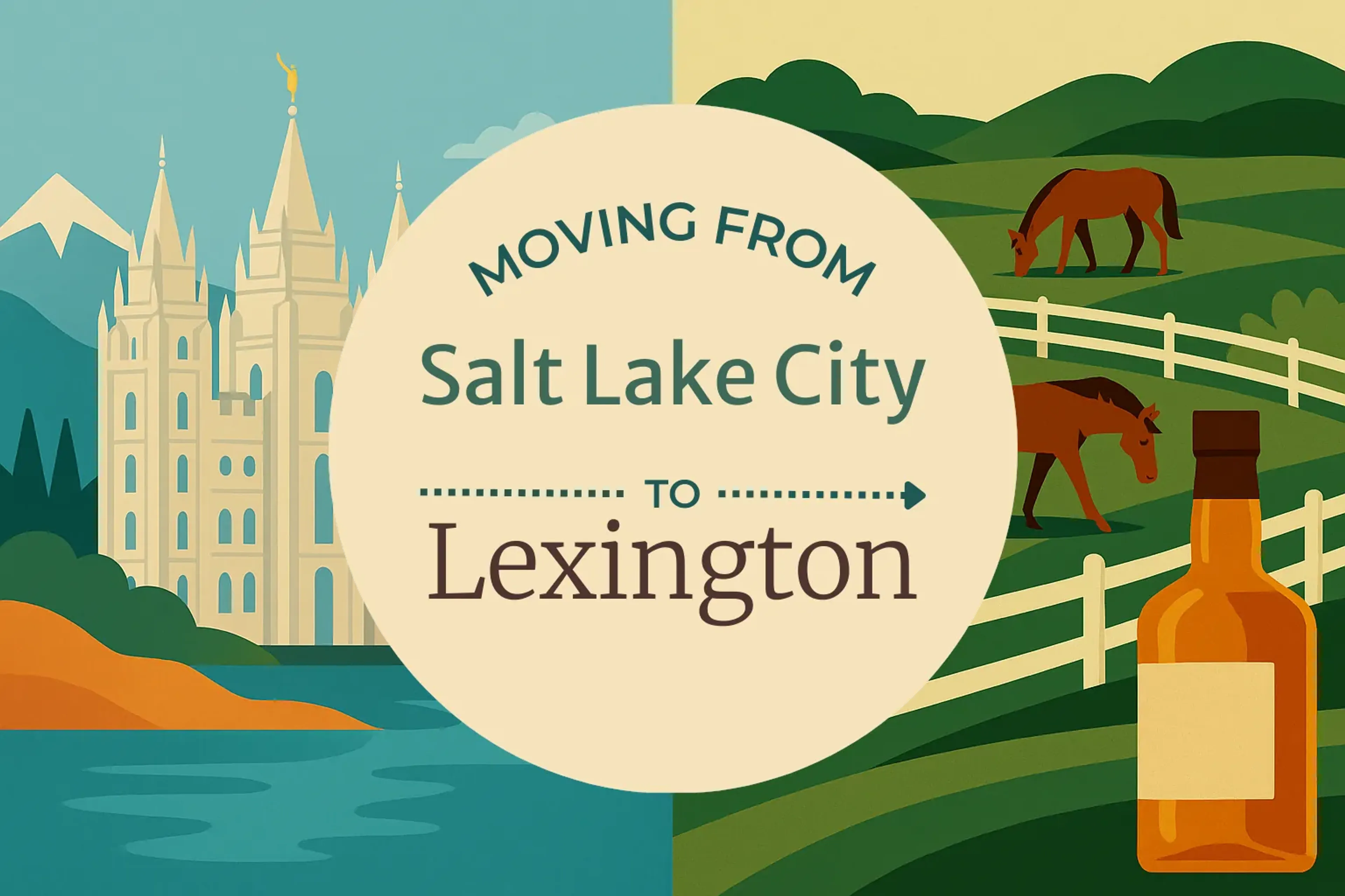 Side-by-side comparison of Salt Lake City to Lexington moving companies