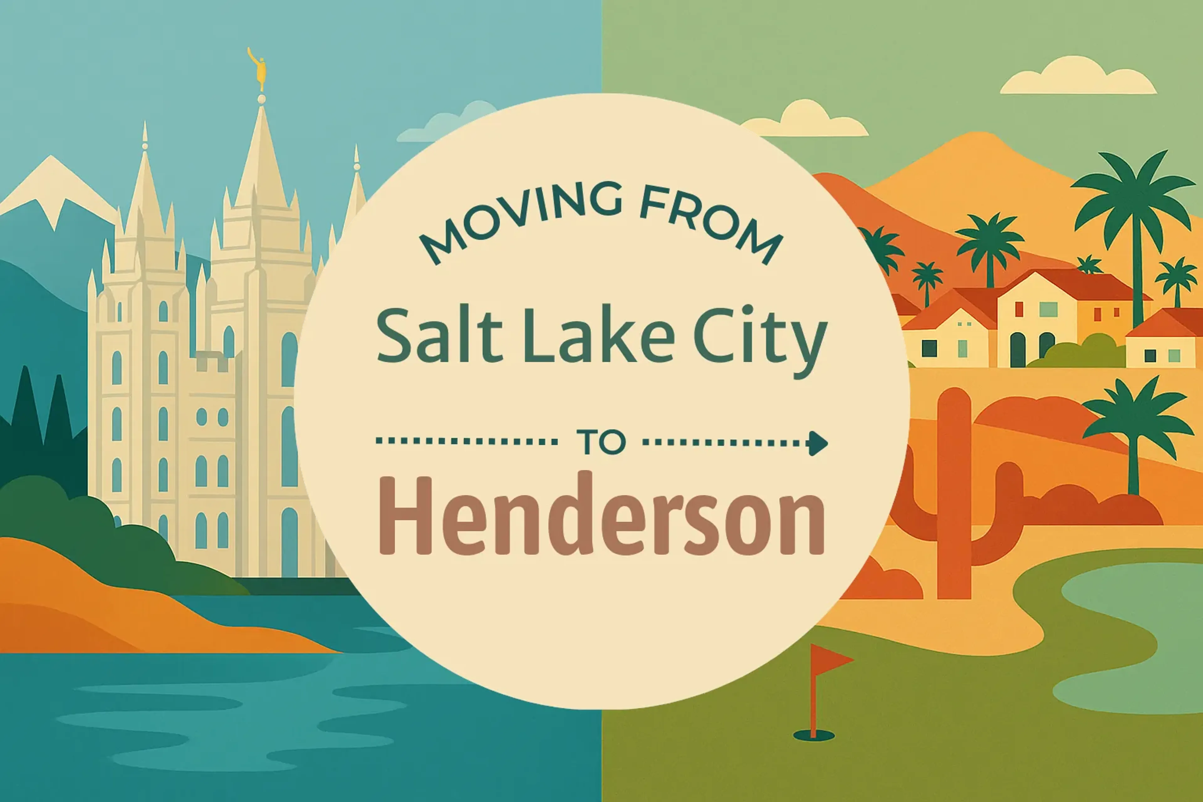 Side-by-side comparison of Salt Lake City to Henderson moving companies