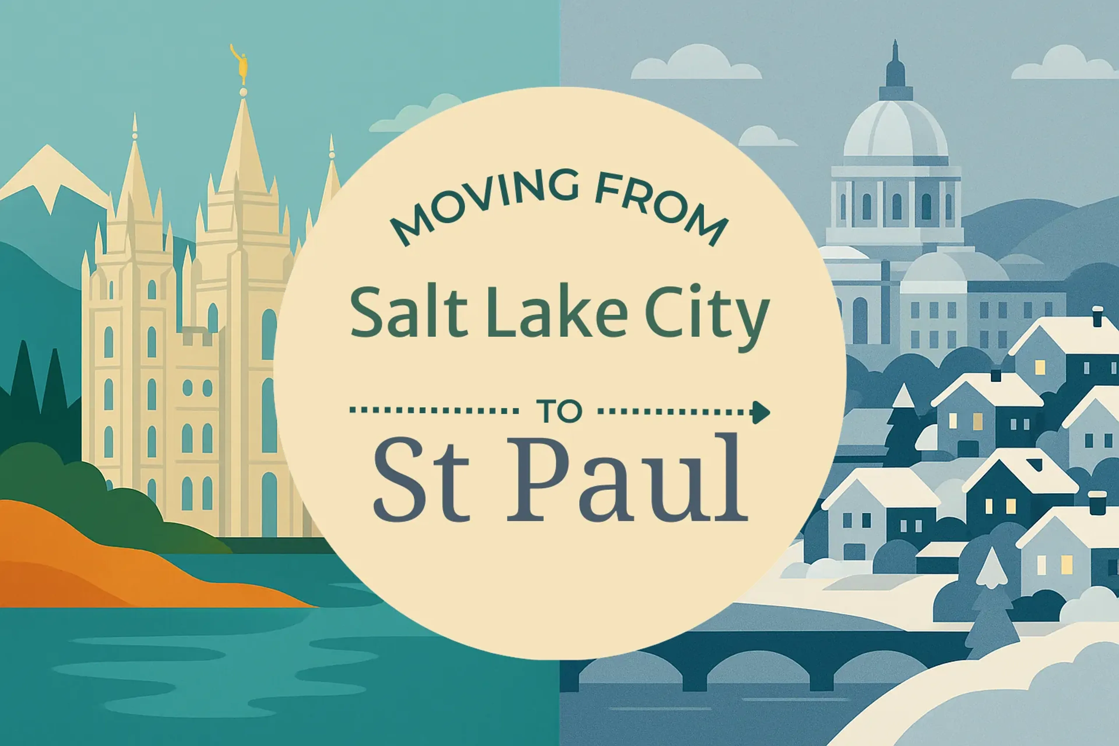 Side-by-side comparison of Salt Lake City to St. Paul moving companies