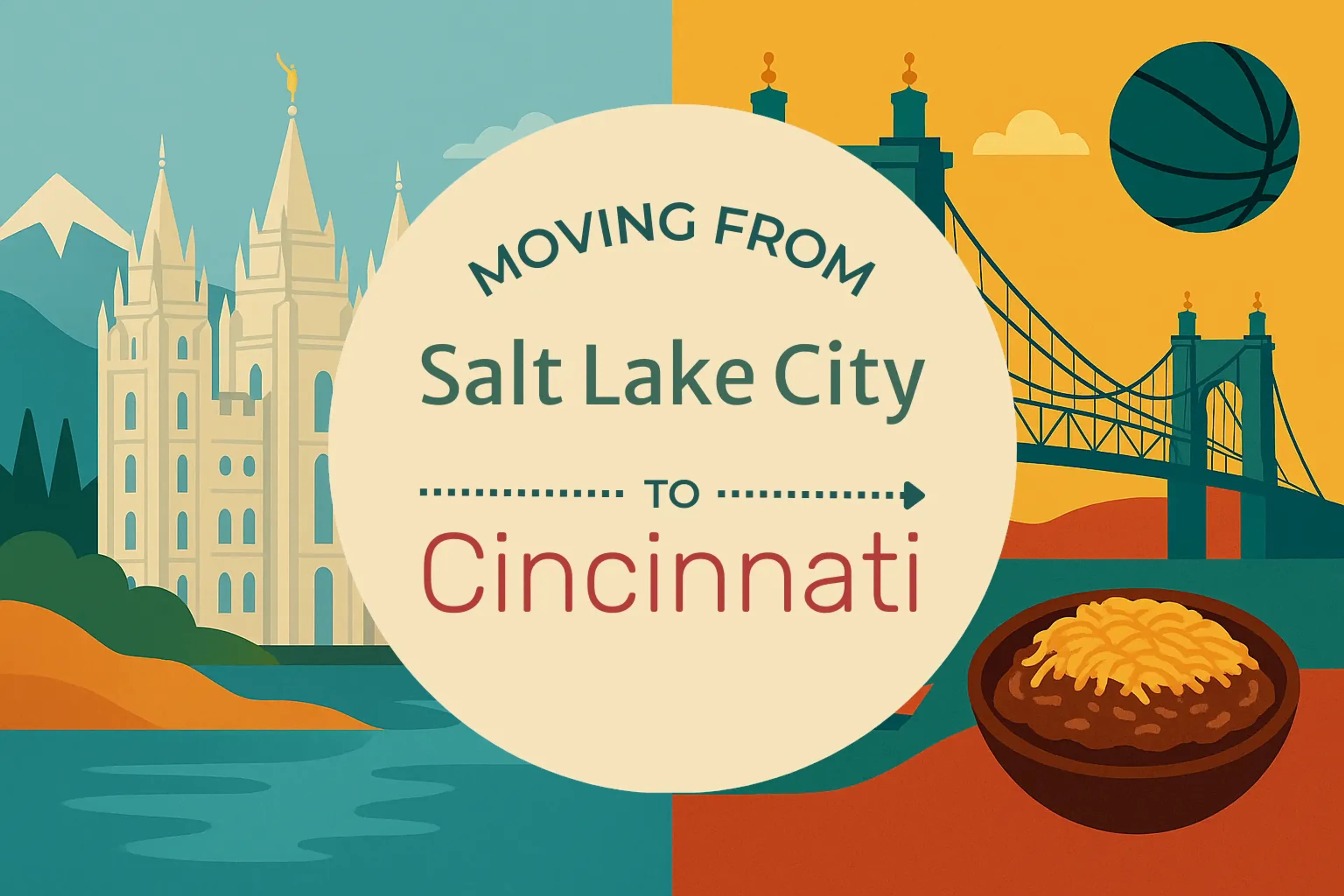 Side-by-side comparison of Salt Lake City to Cincinnati moving companies