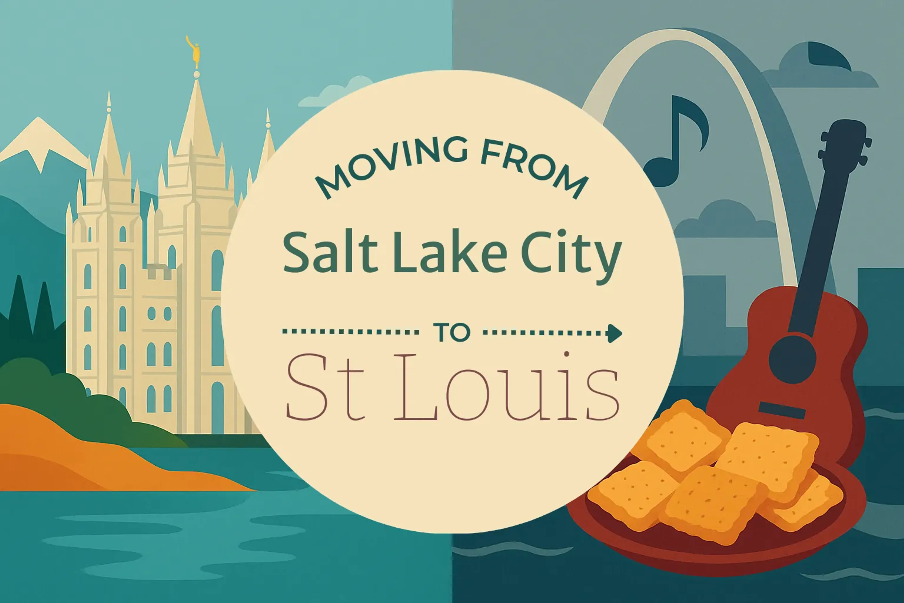 Side-by-side comparison of Salt Lake City to St. Louis moving companies