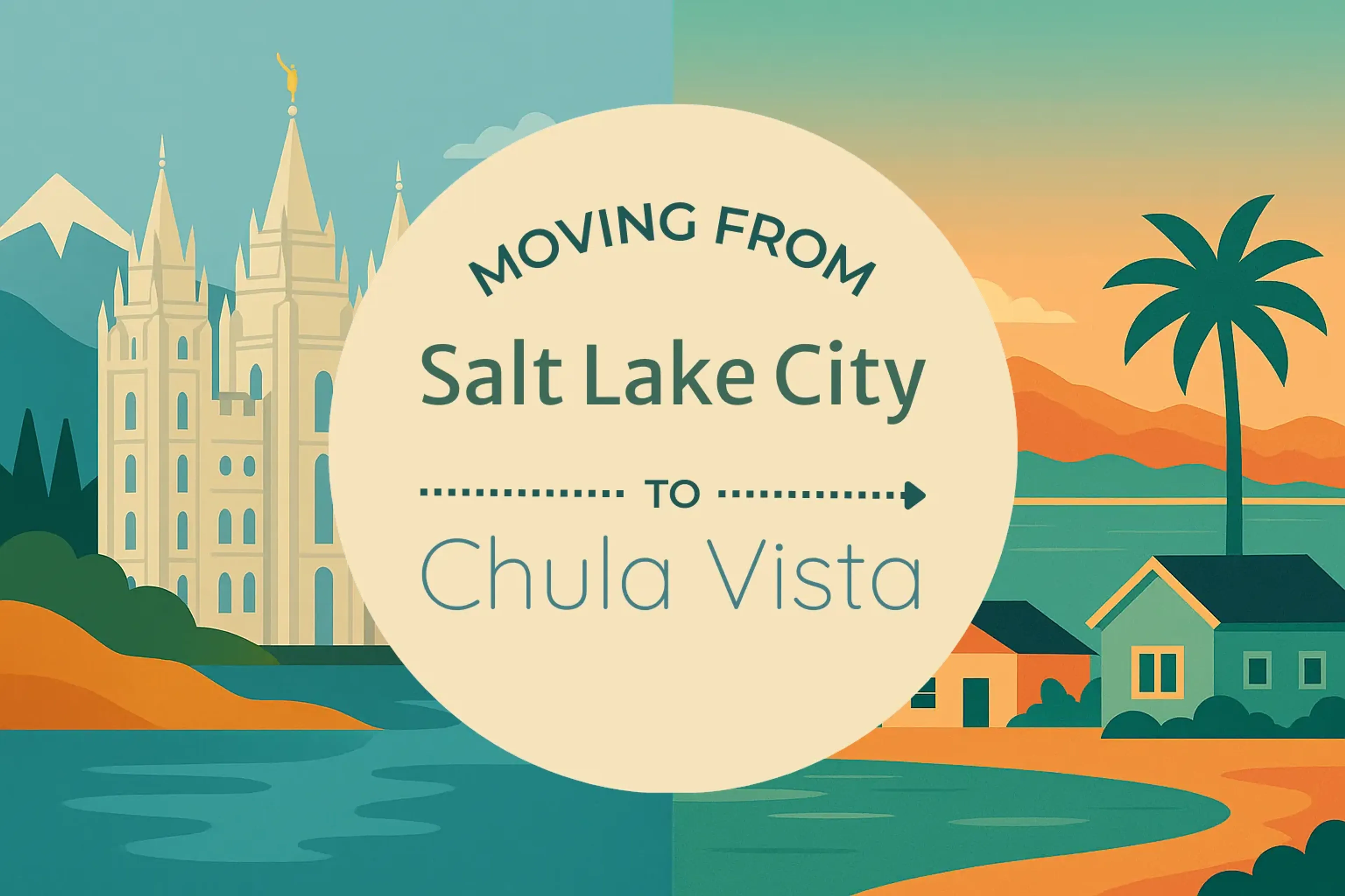 Side-by-side comparison of Salt Lake City to Chula Vista moving companies