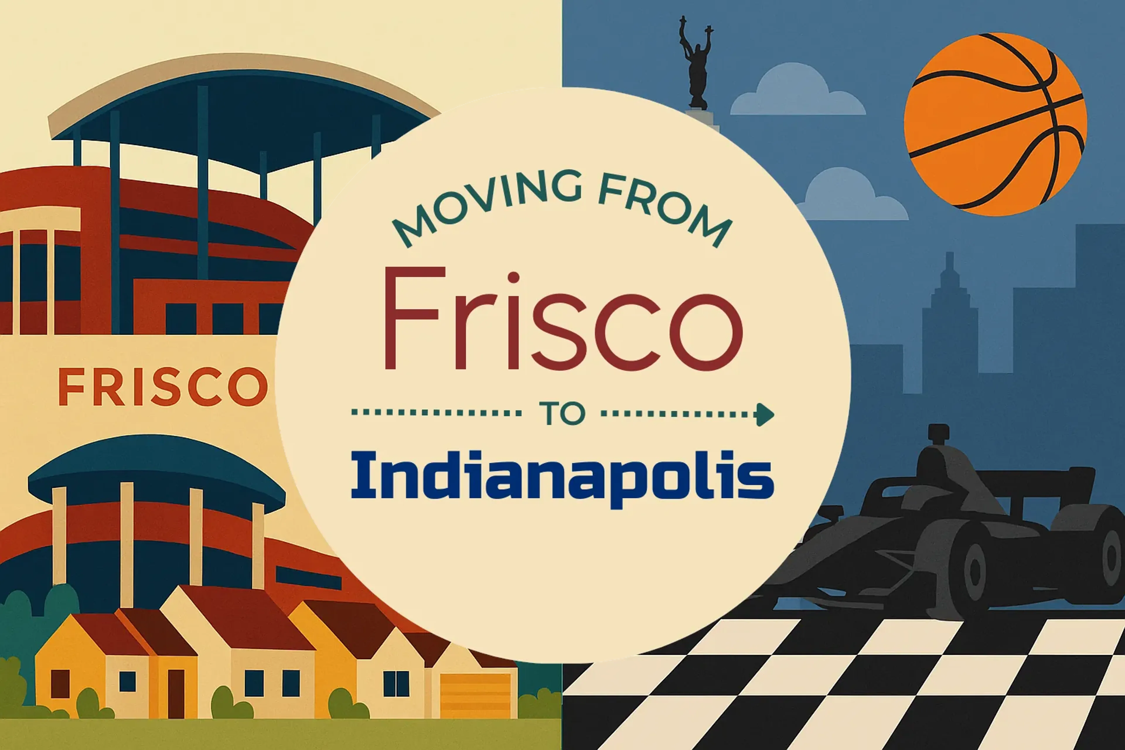 Side-by-side comparison of Frisco to Indianapolis moving companies