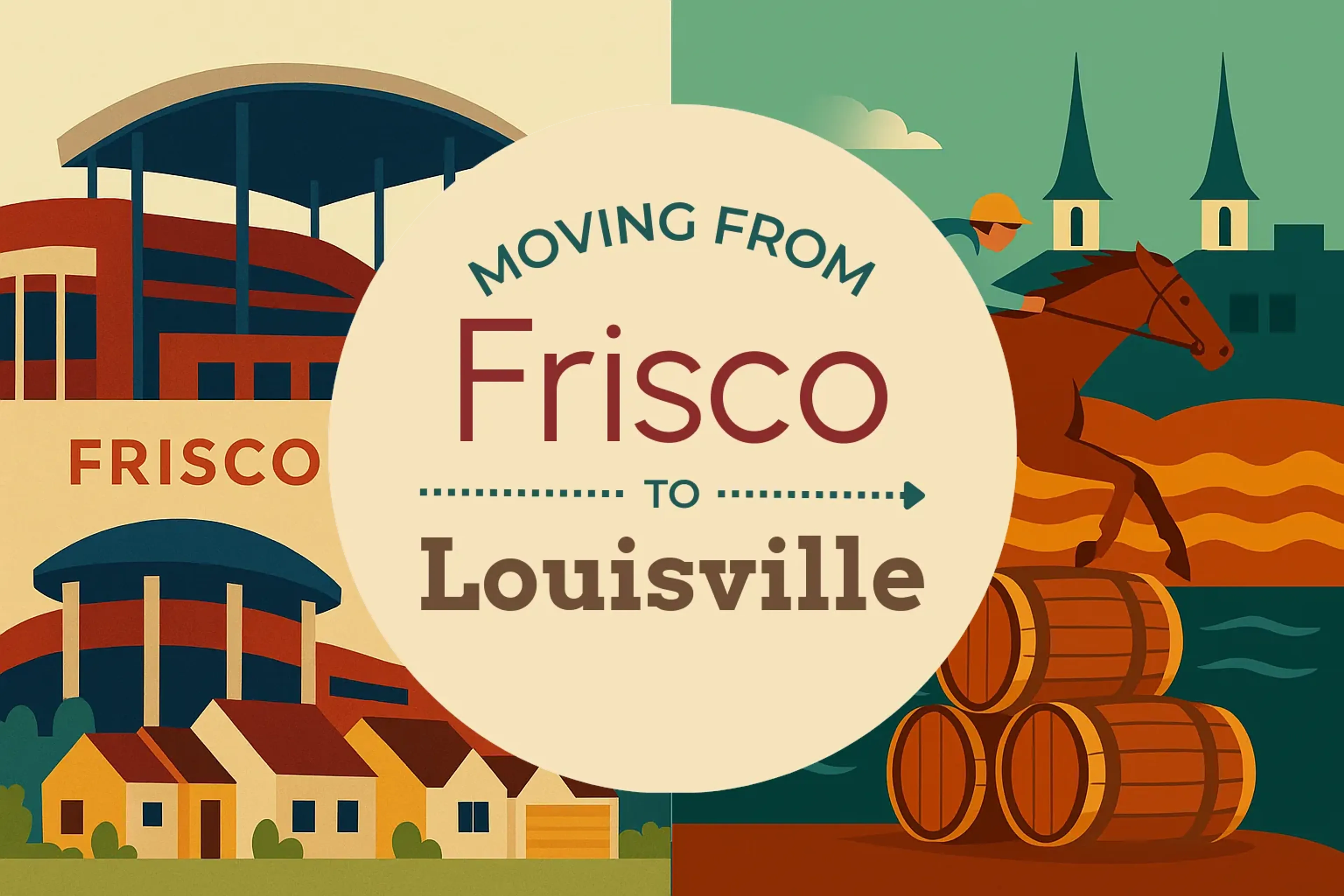 Side-by-side comparison of Frisco to Louisville moving companies