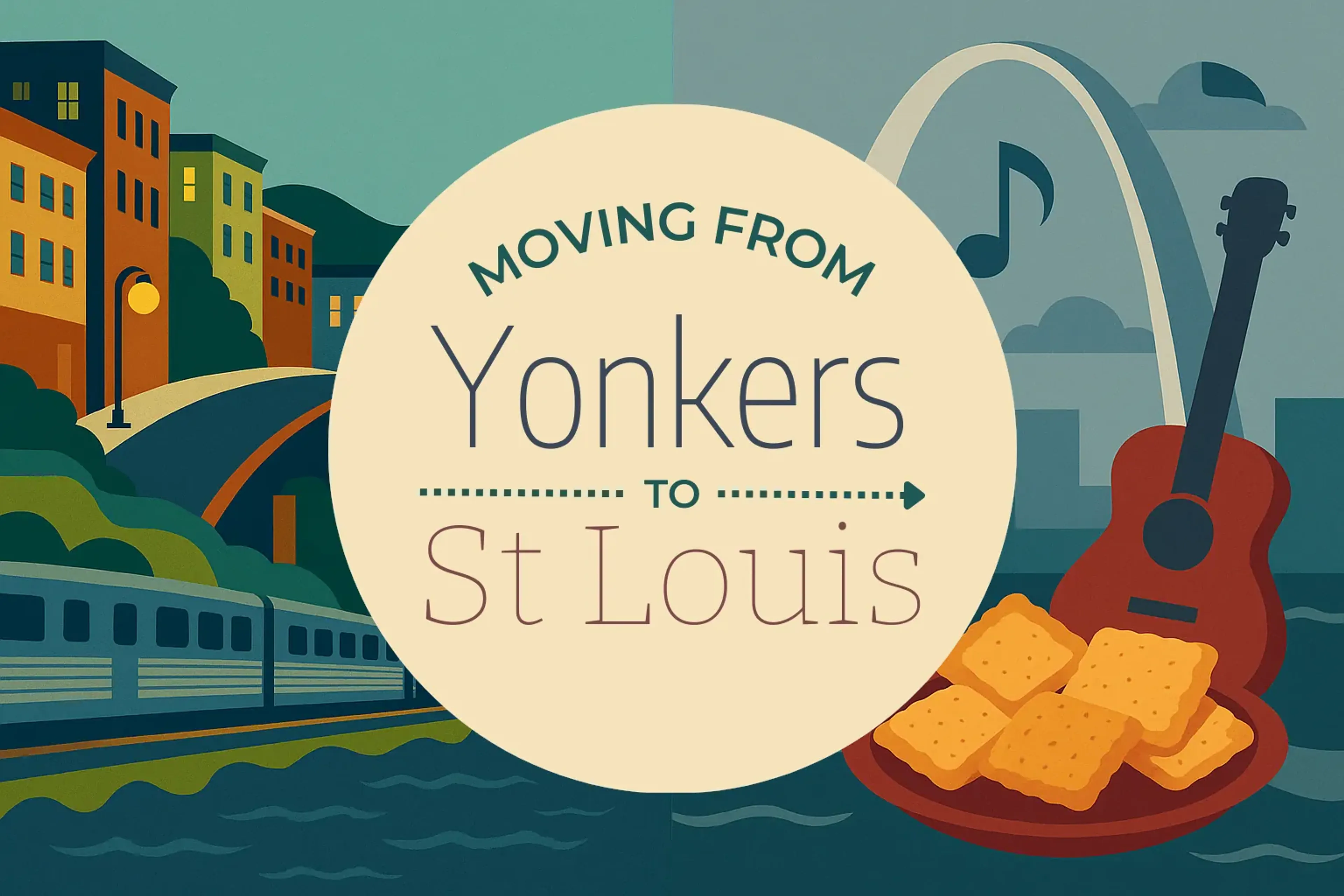 Side-by-side comparison of Yonkers to St. Louis moving companies