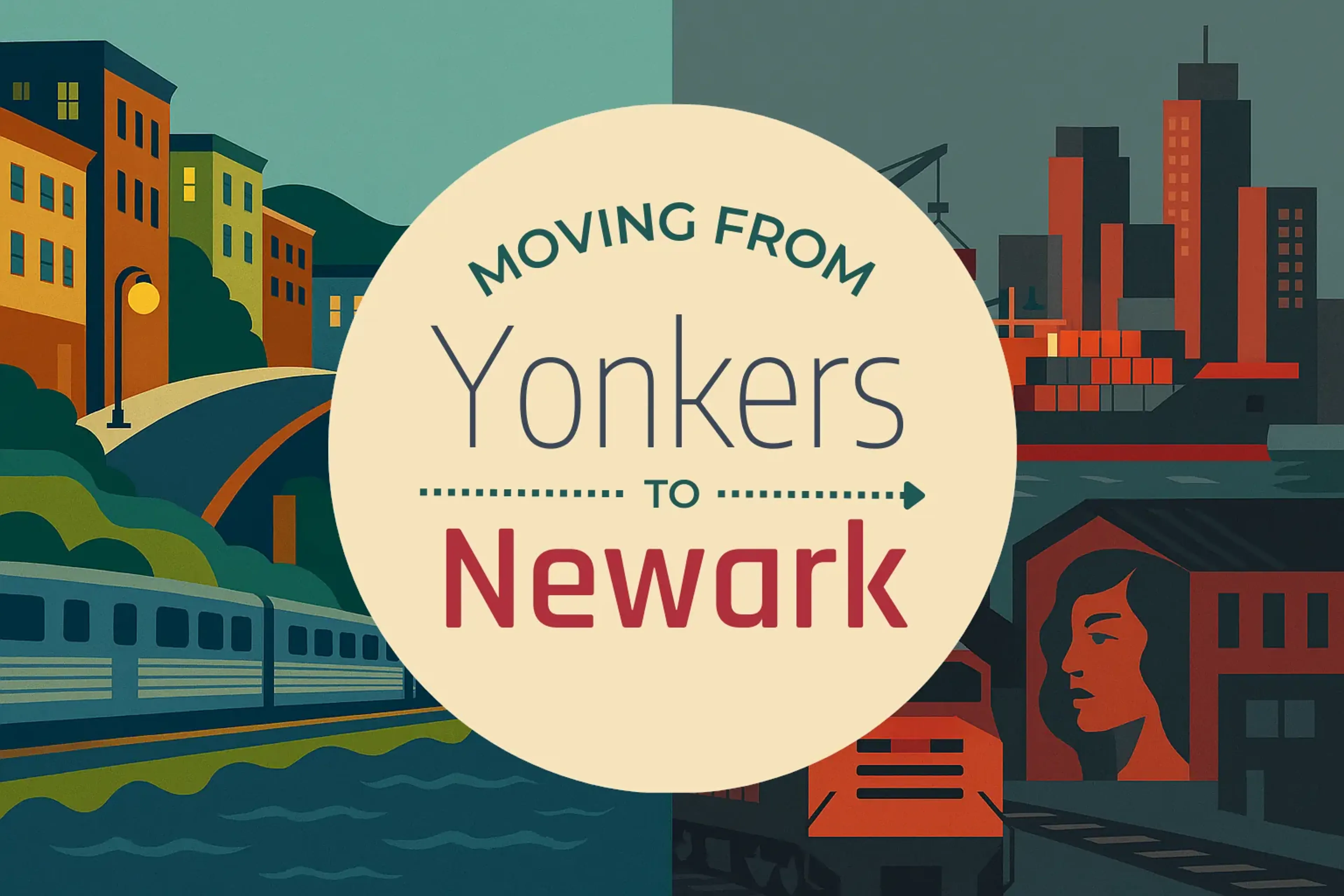 Side-by-side comparison of Yonkers to Newark moving companies