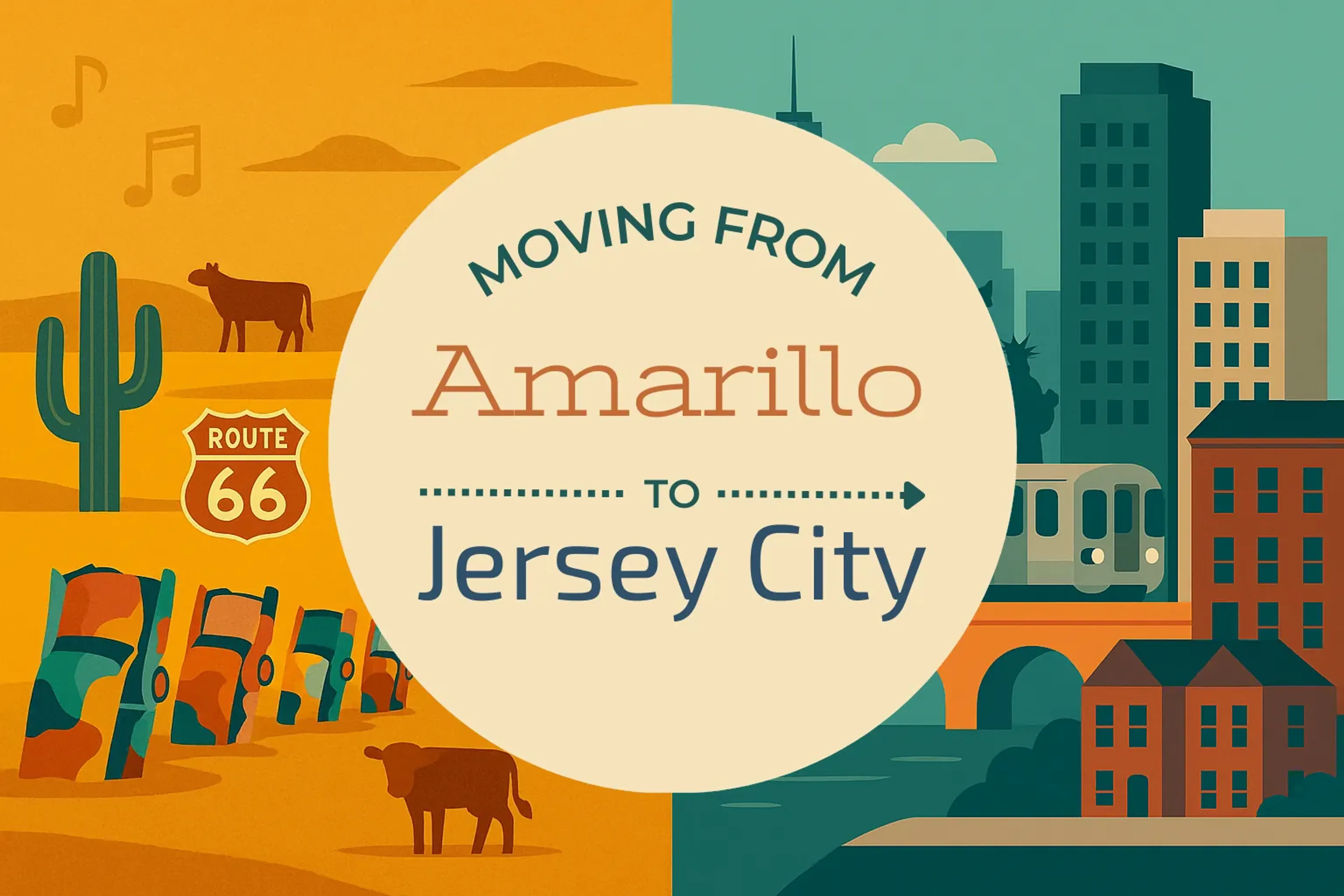 Side-by-side comparison of Amarillo to Jersey City moving companies