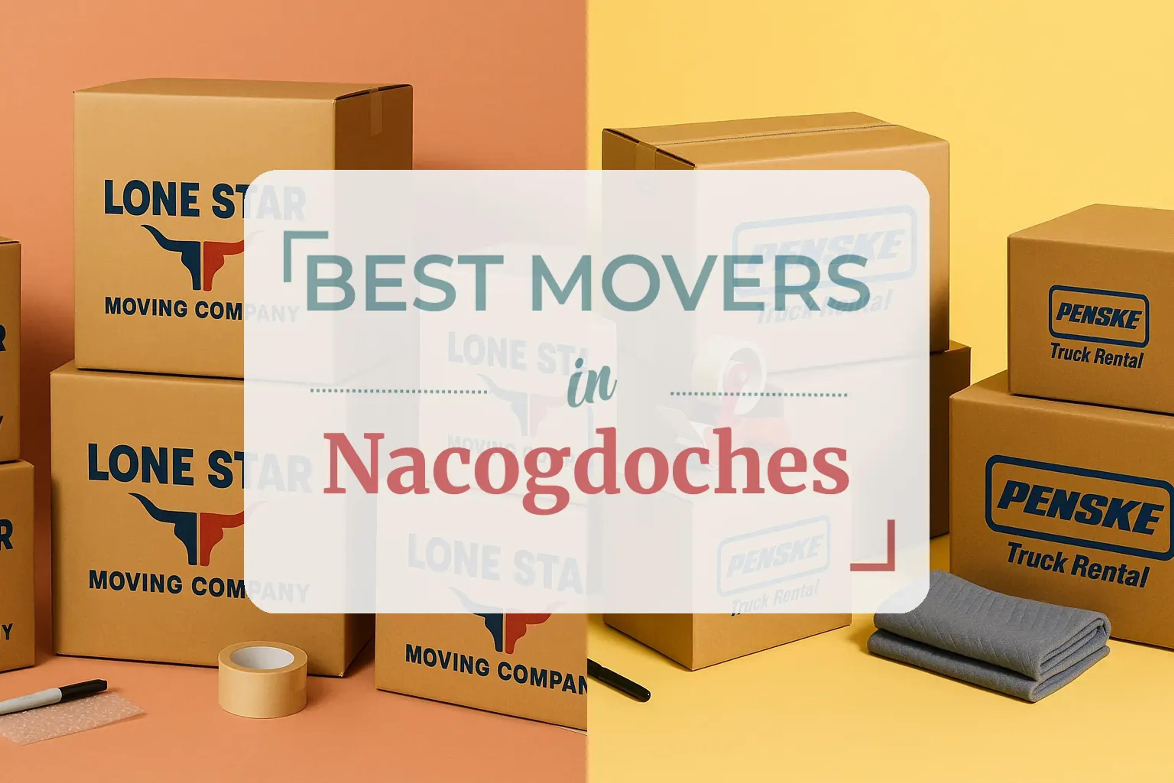 Side-by-side comparison of Nacogdoches moving companies