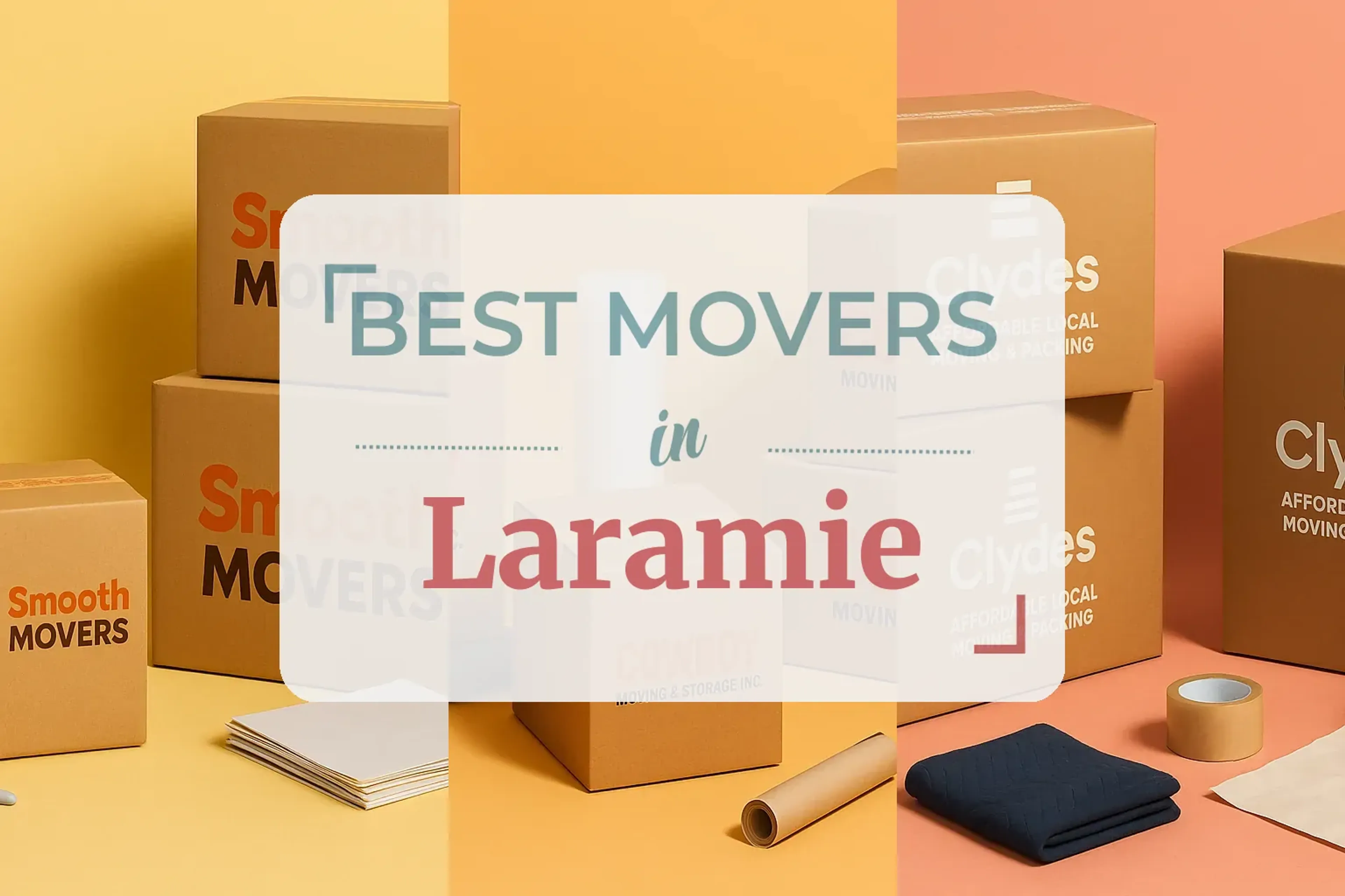Side-by-side comparison of Laramie moving companies