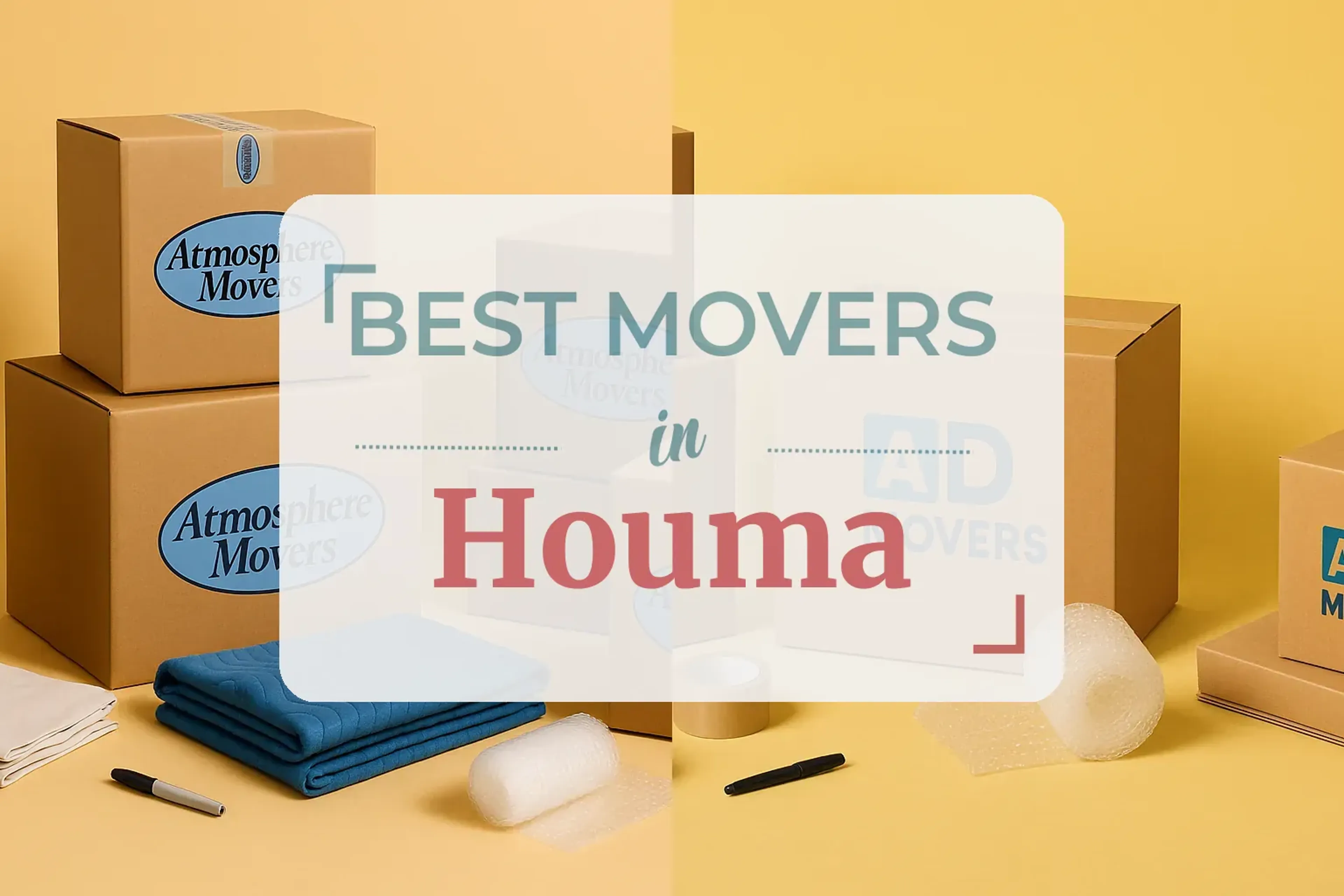 Side-by-side comparison of Houma moving companies