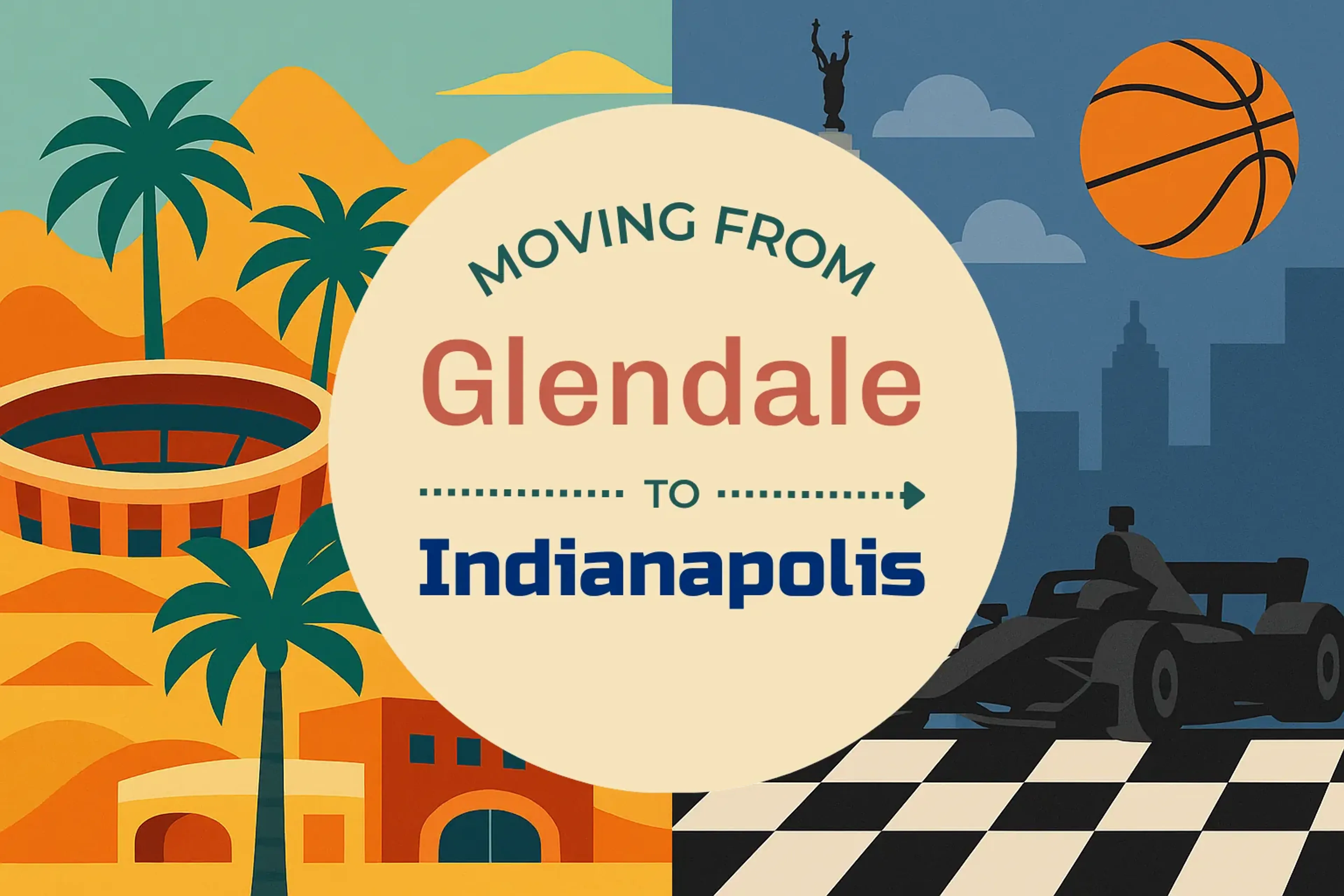 Side-by-side comparison of Glendale to Indianapolis moving companies