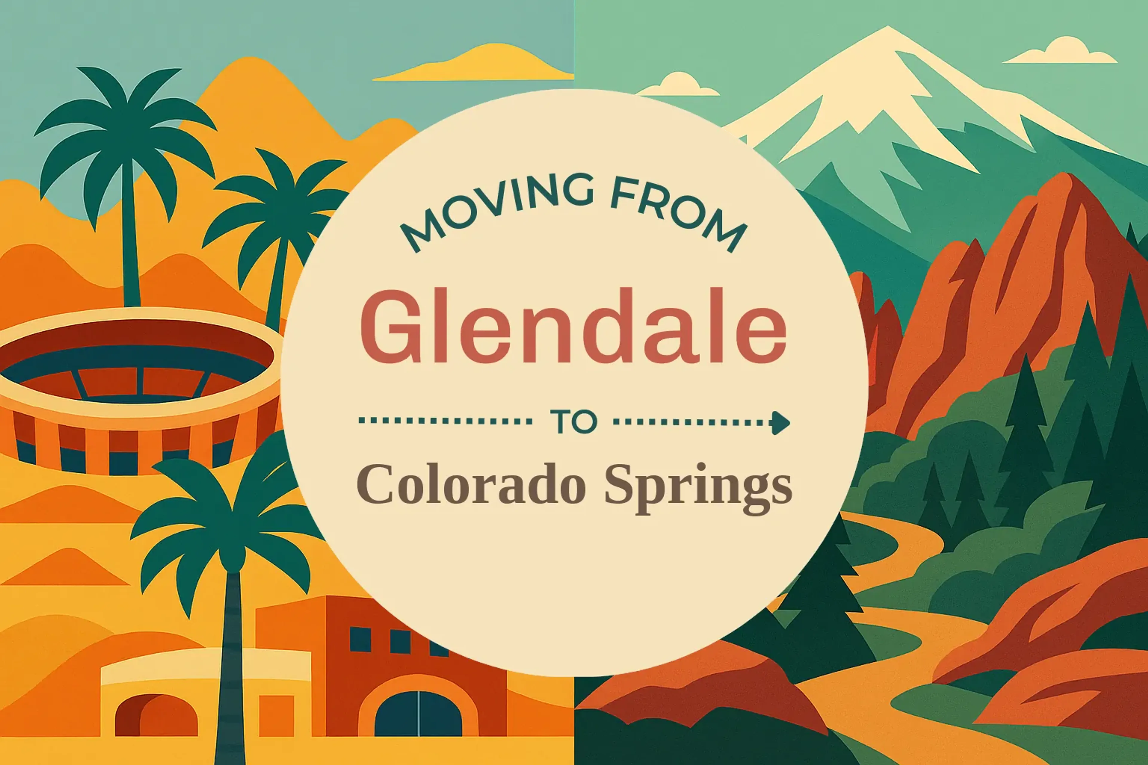 Side-by-side comparison of Glendale to Colorado Springs moving companies