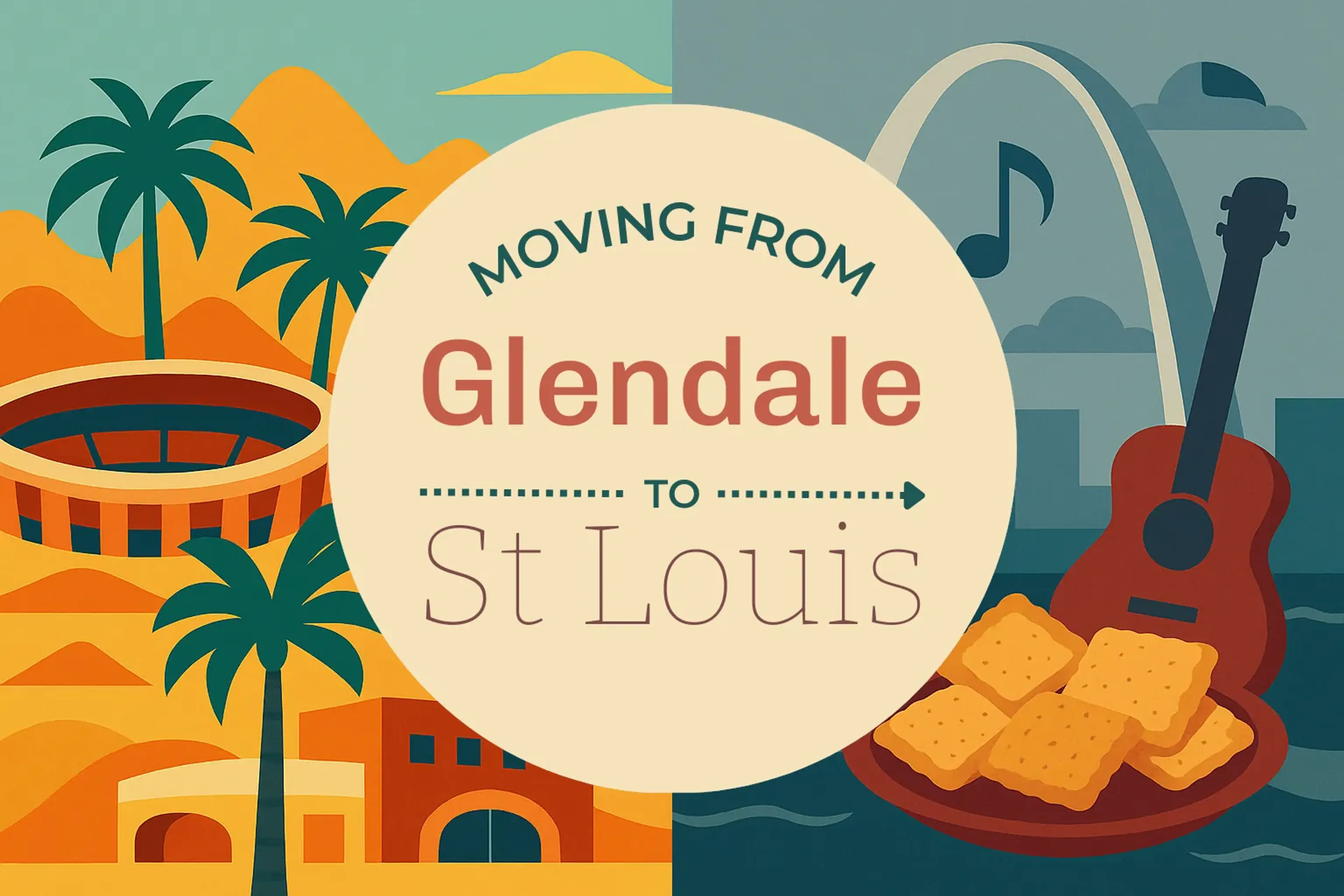 Side-by-side comparison of Glendale to St. Louis moving companies