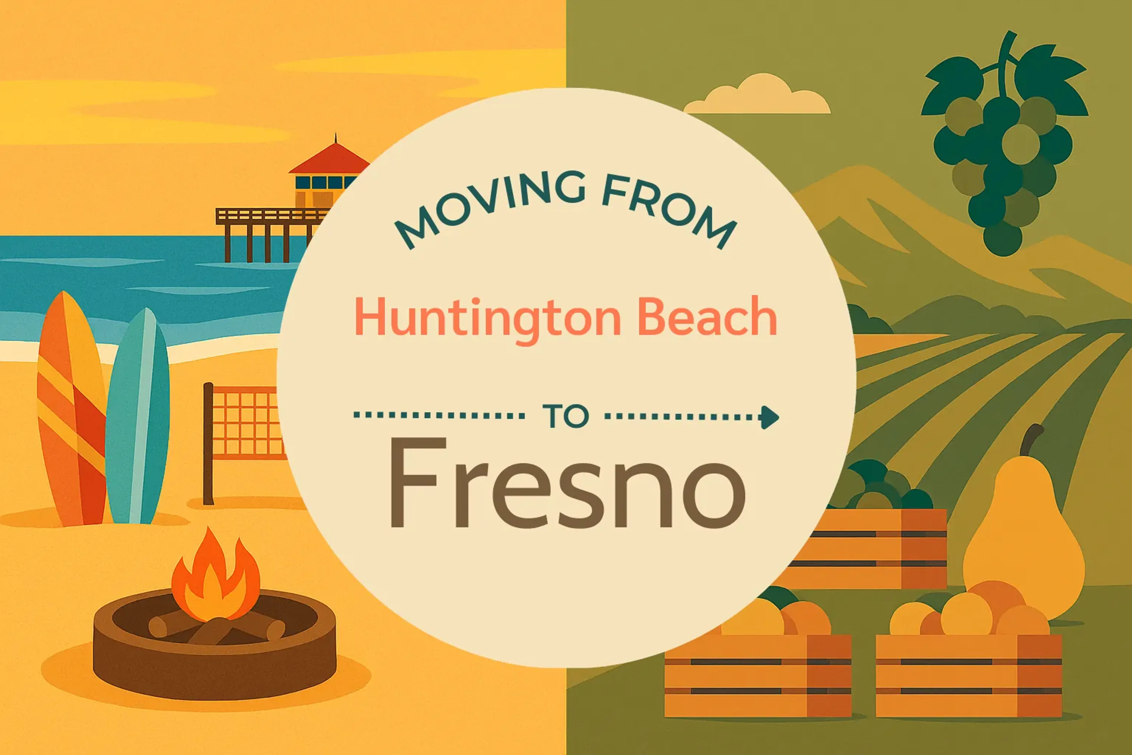 Huntington Beach to Fresno featured image
