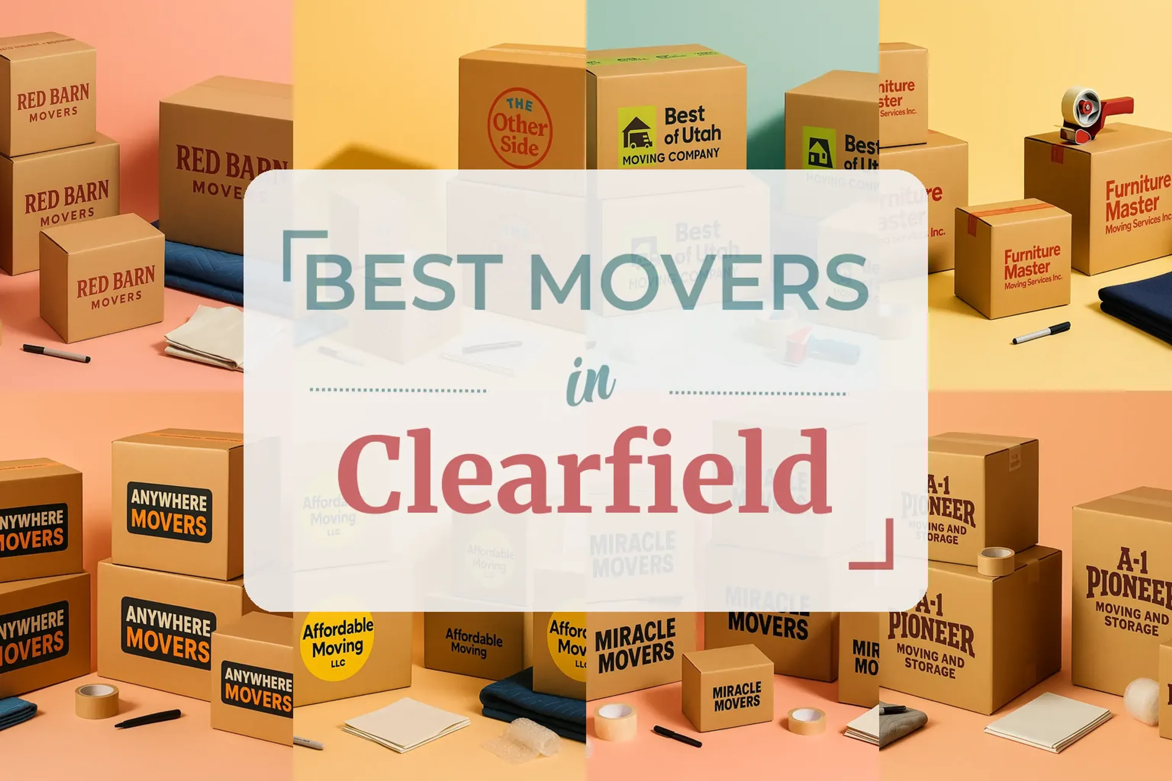 Side-by-side comparison of Clearfield moving companies