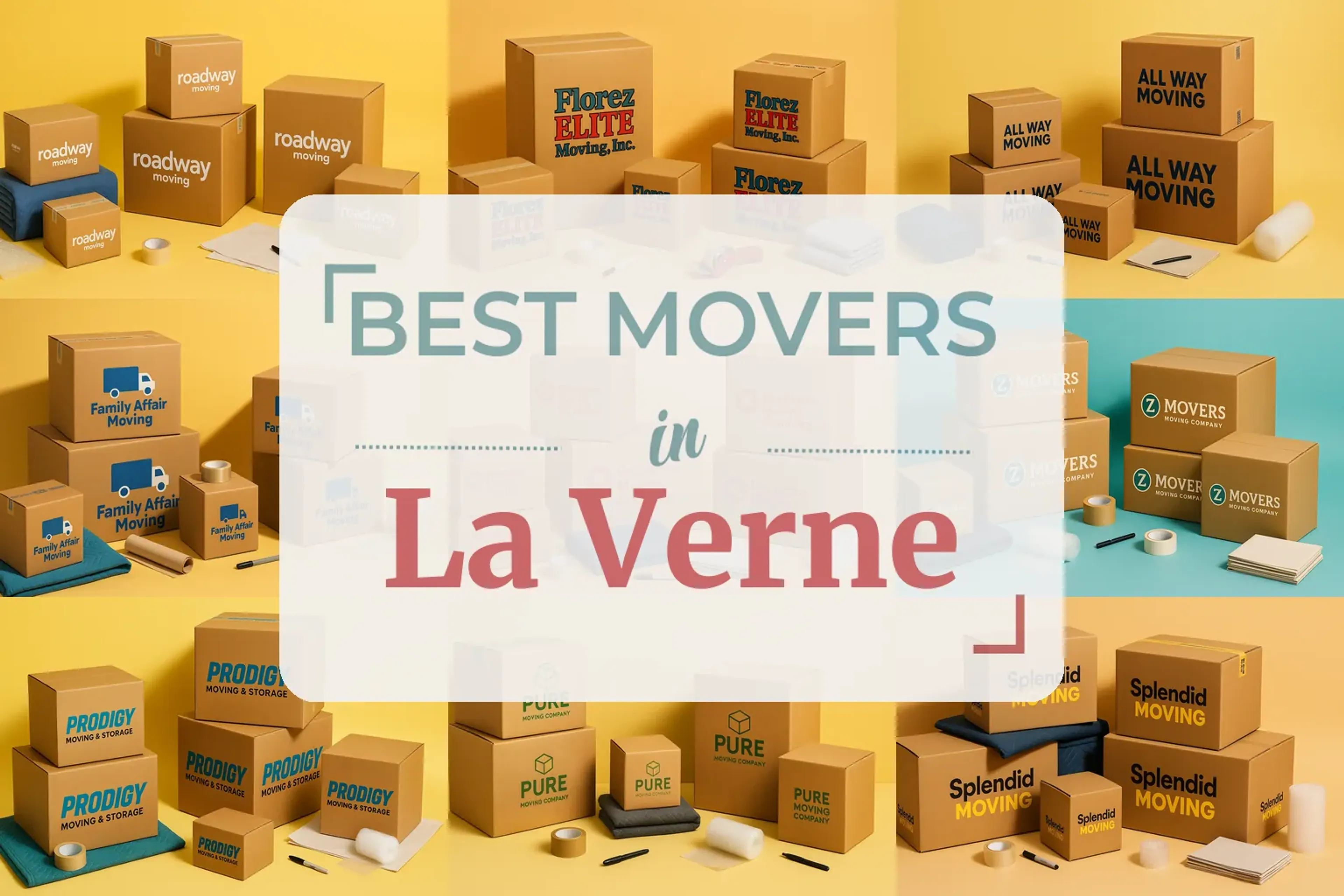 Side-by-side comparison of La Verne moving companies