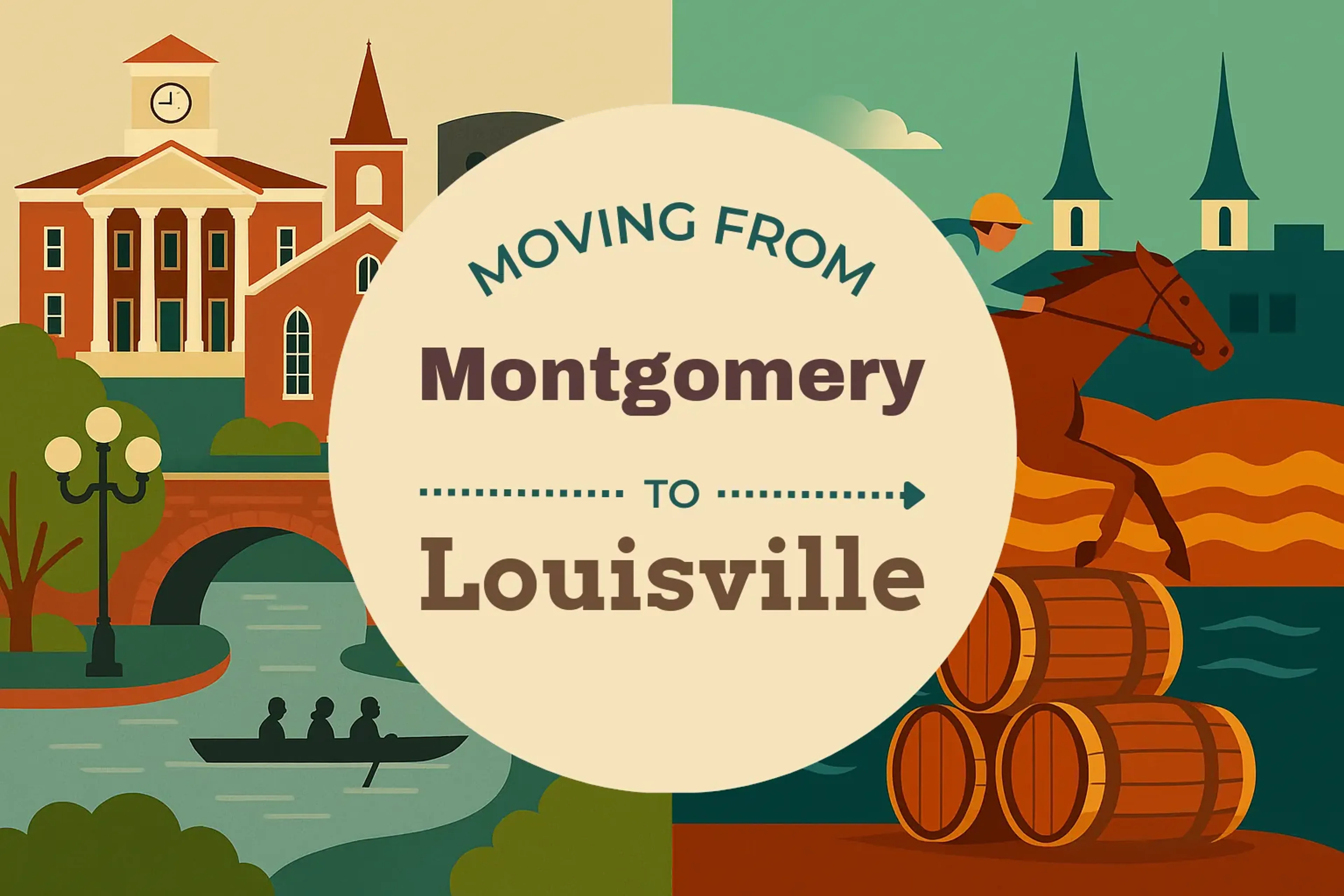 Side-by-side comparison of Montgomery to Louisville moving companies