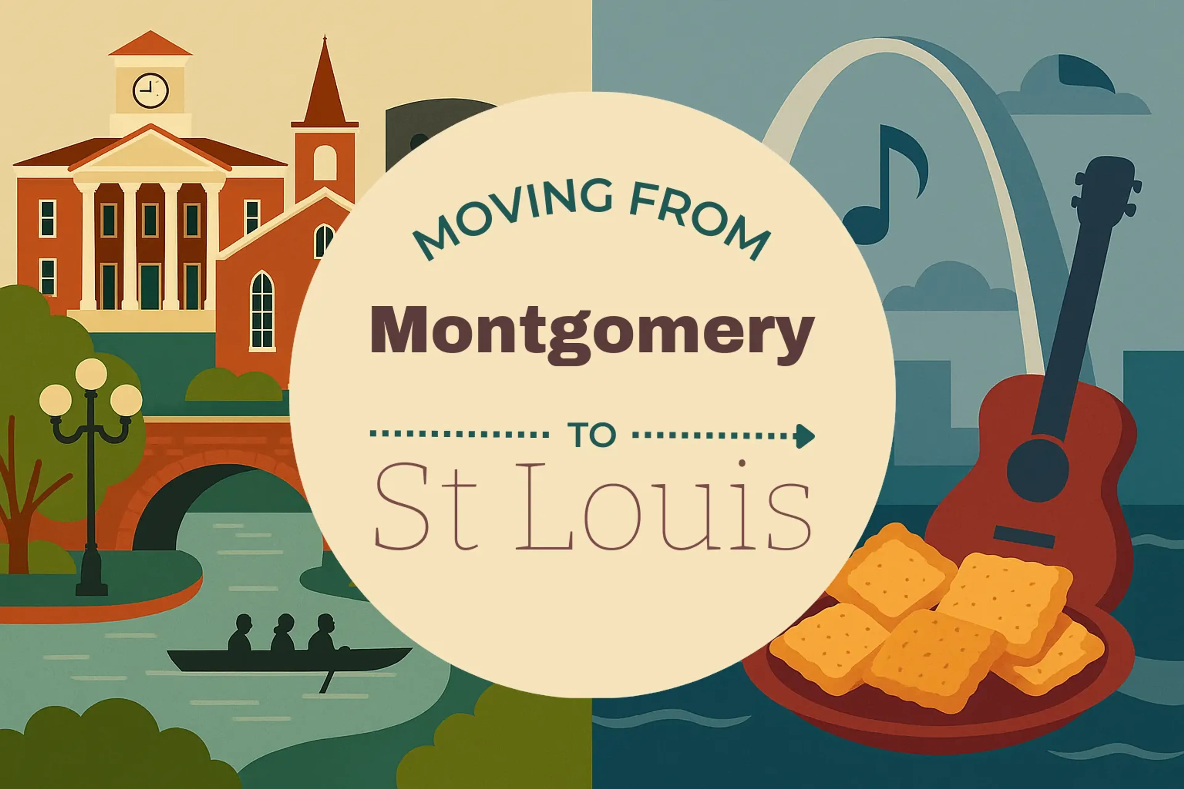 Side-by-side comparison of Montgomery to St. Louis moving companies