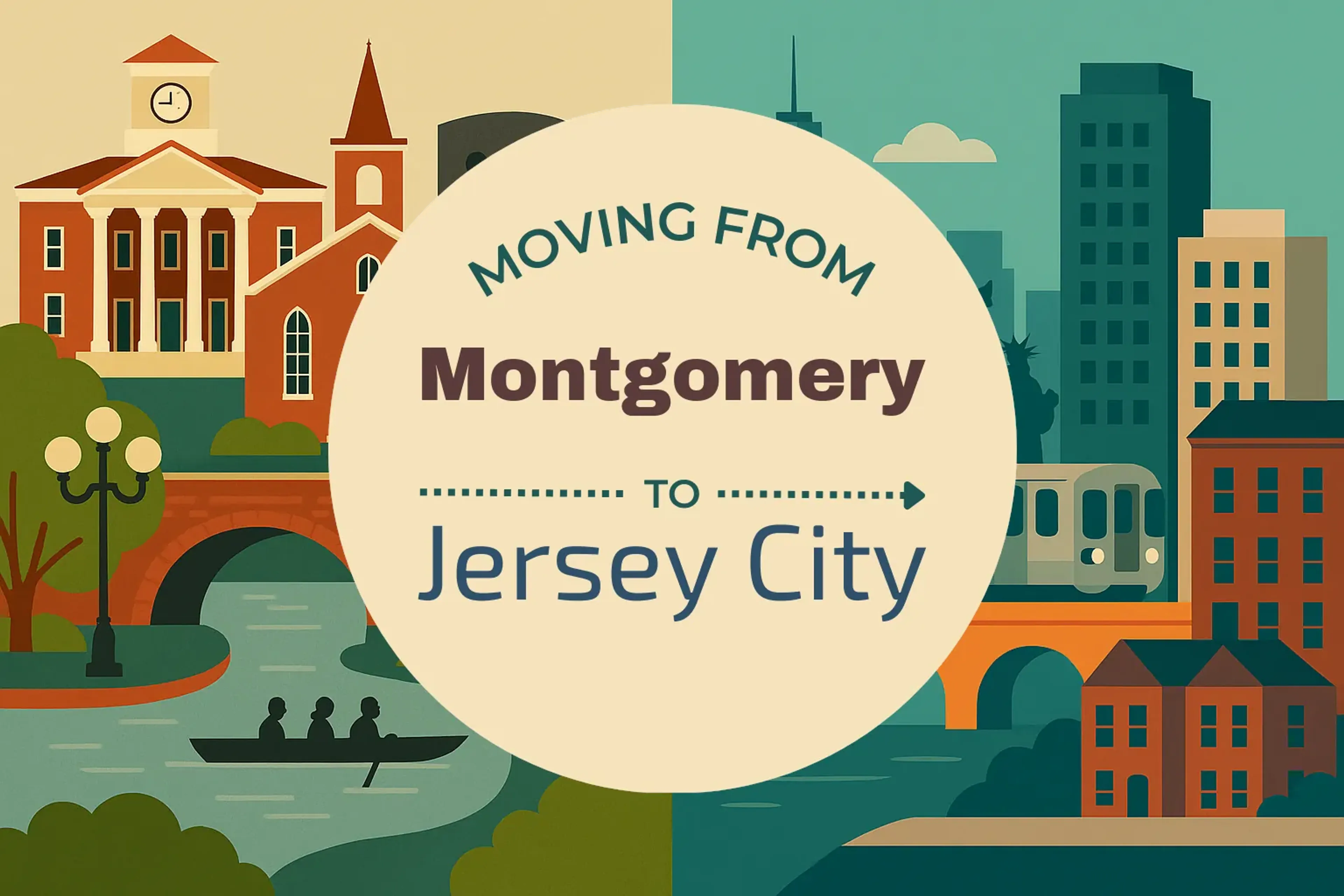 Side-by-side comparison of Montgomery to Jersey City moving companies
