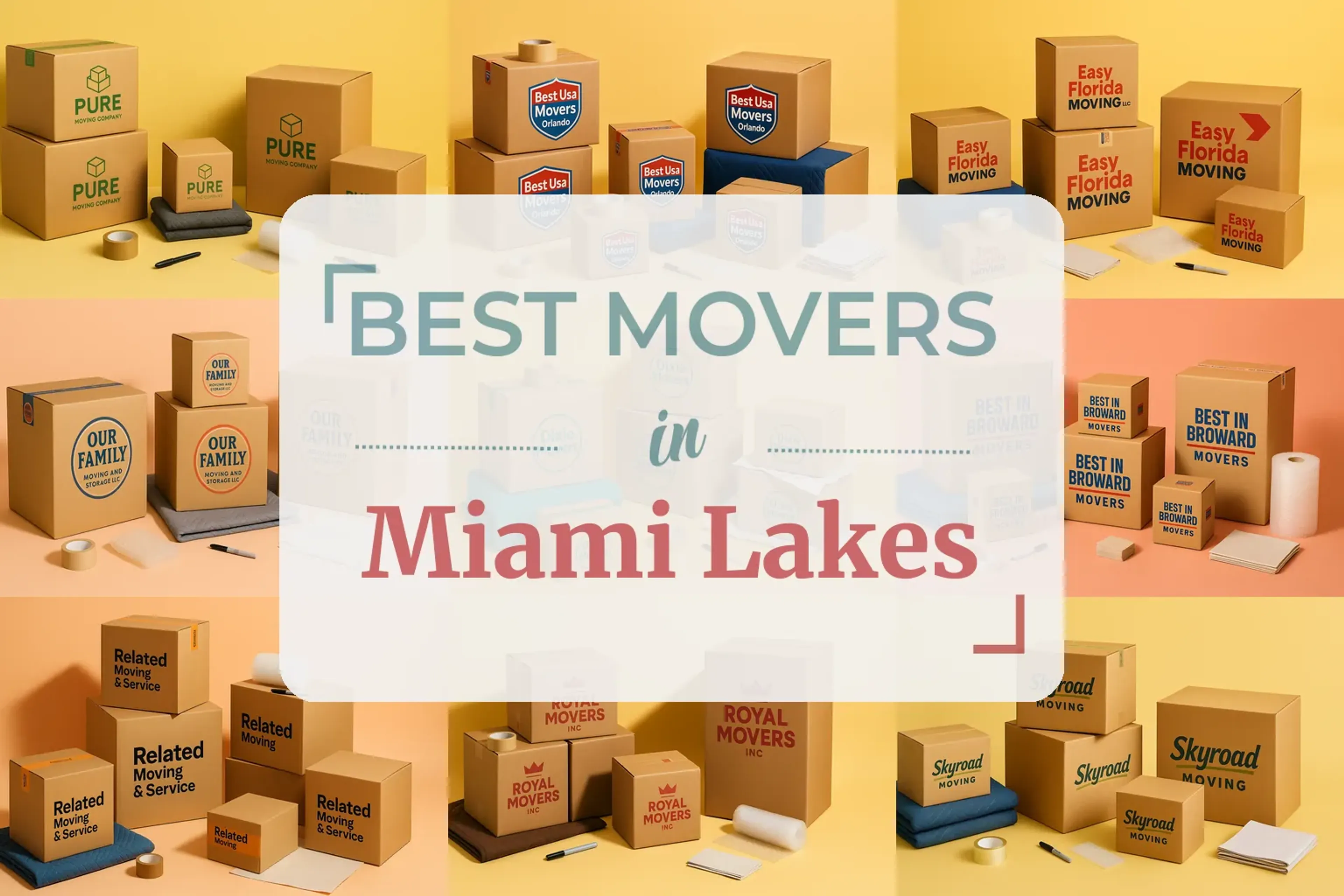Side-by-side comparison of Miami Lakes moving companies