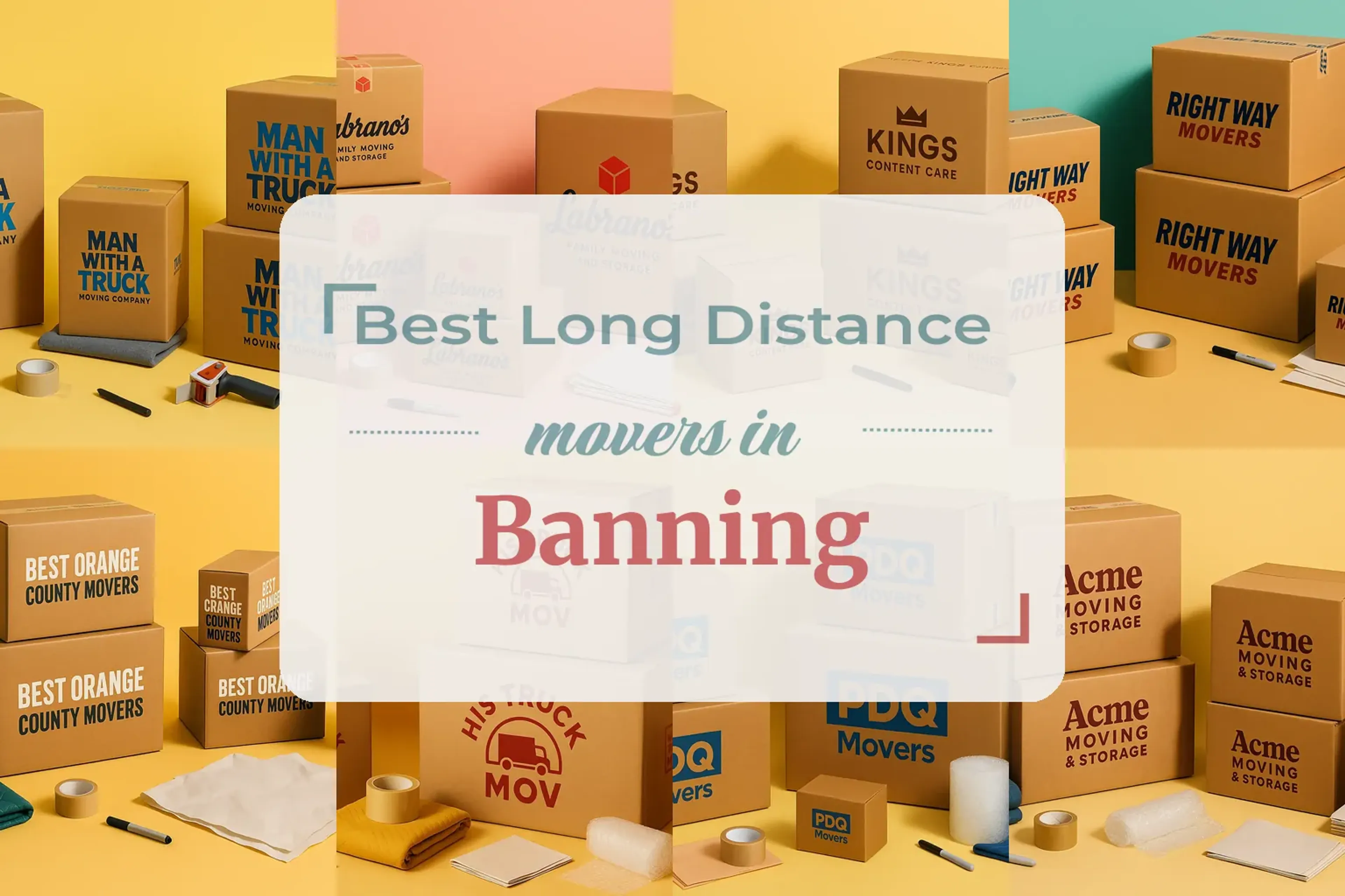 Banning, CA background image